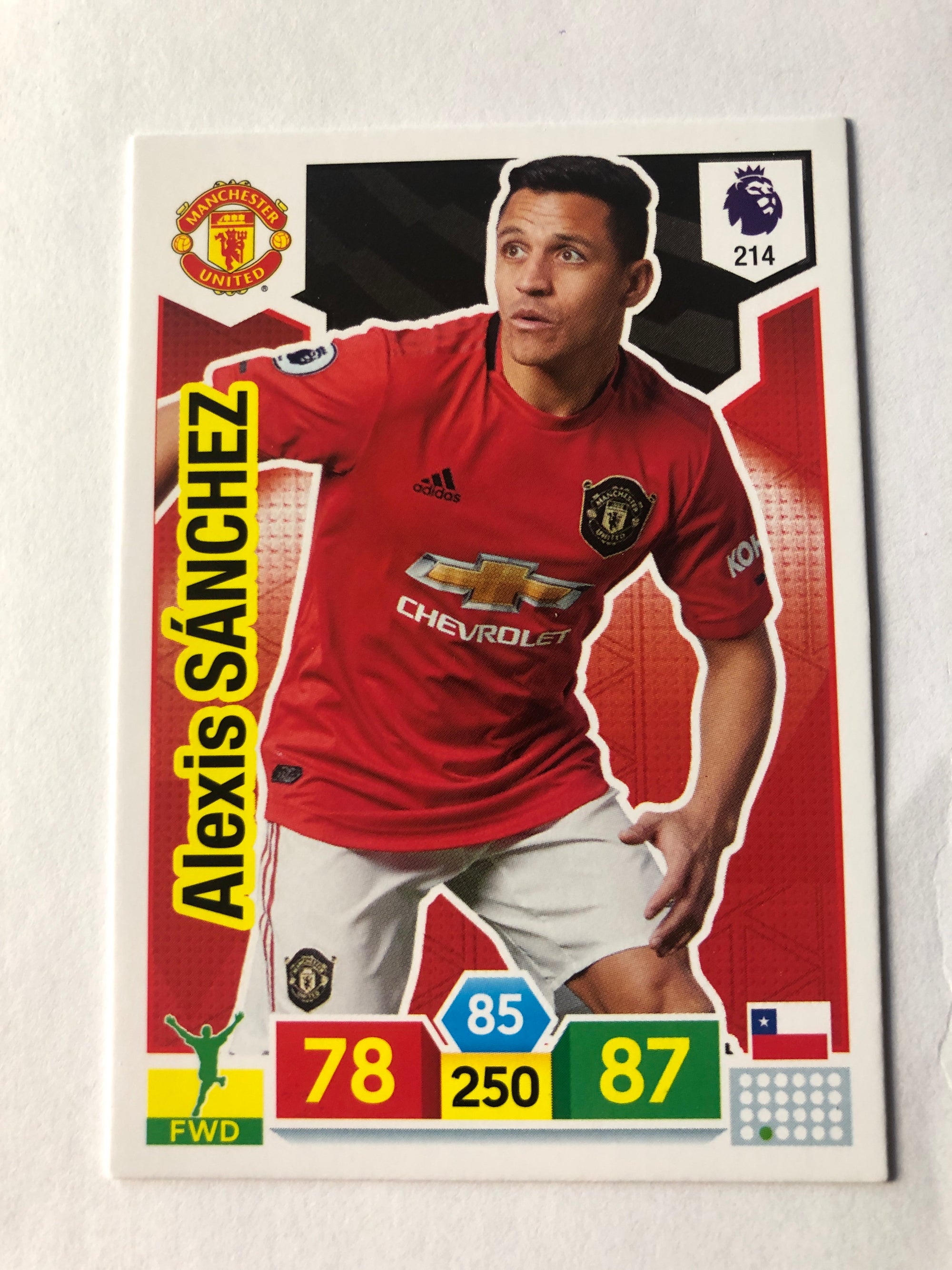 214. ALEXIS SANCHEZ - MANCHESTER UNITED