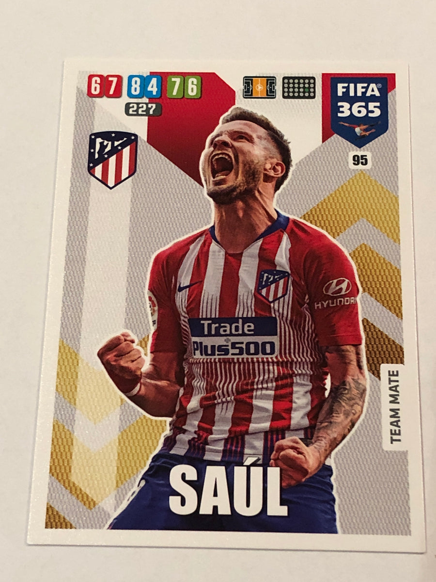 095. SAUL - ATLETICO DE MADRID - TEAM MATE