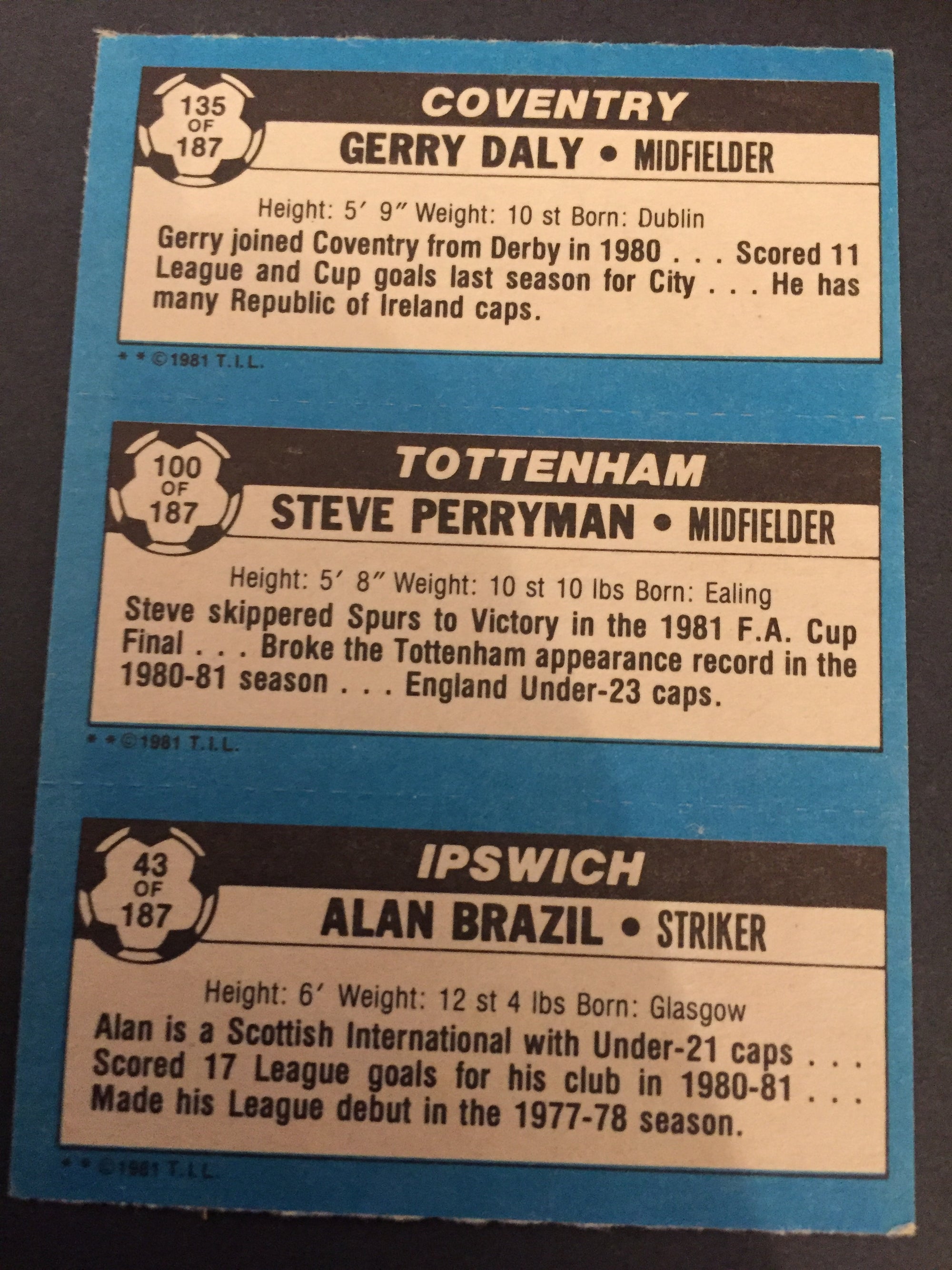 135 - 100 - 43 - DALY, PERRYMAN, BRAZIL