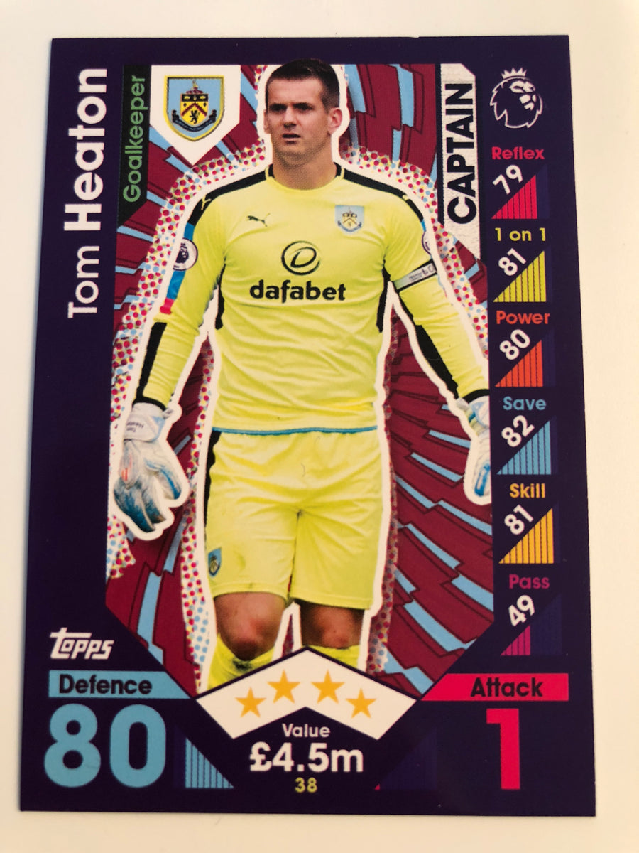 038. TOM HEATON - BURNLEY