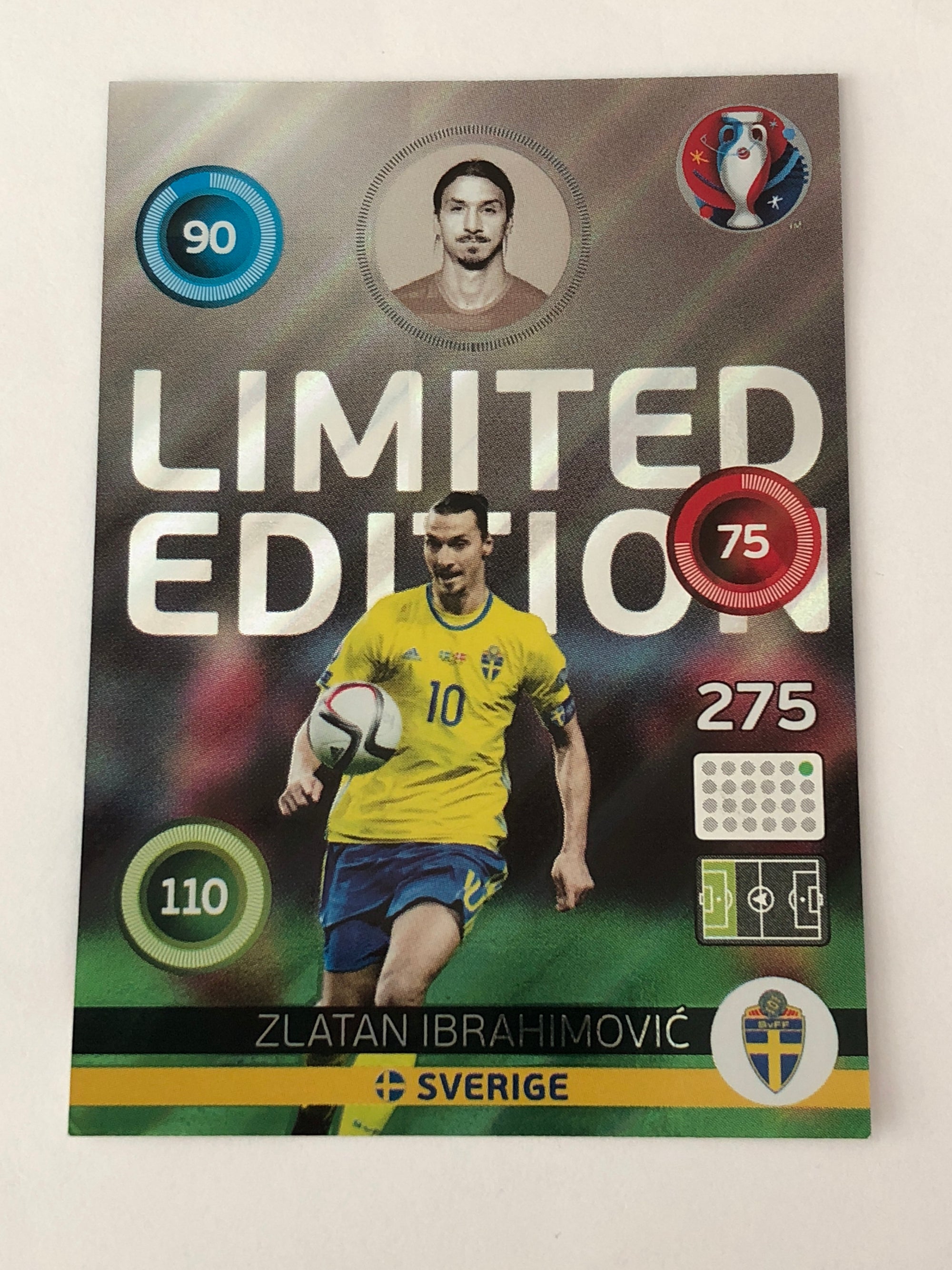 ZLATAN IBRAHIMOVIC - SVERIGE - LIMITED EDITION