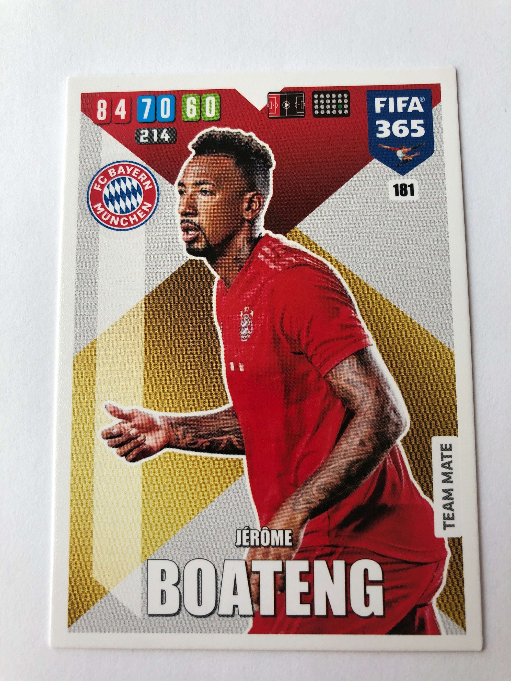 181. JEROME BOATENG - BAYERN MÜNCHEN - TEAM MATE