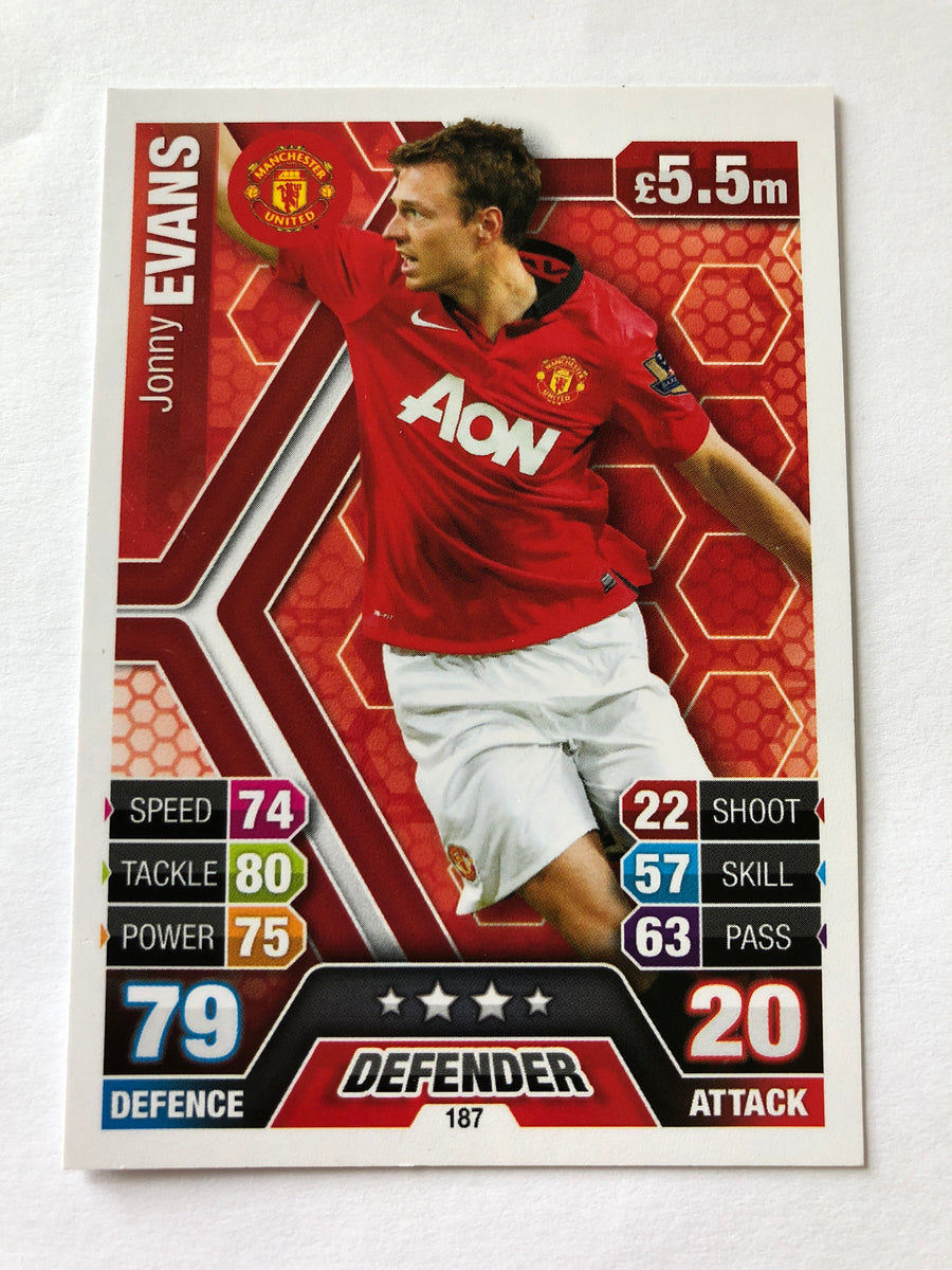187. JONNY EVANS - MANCHESTER UNITED