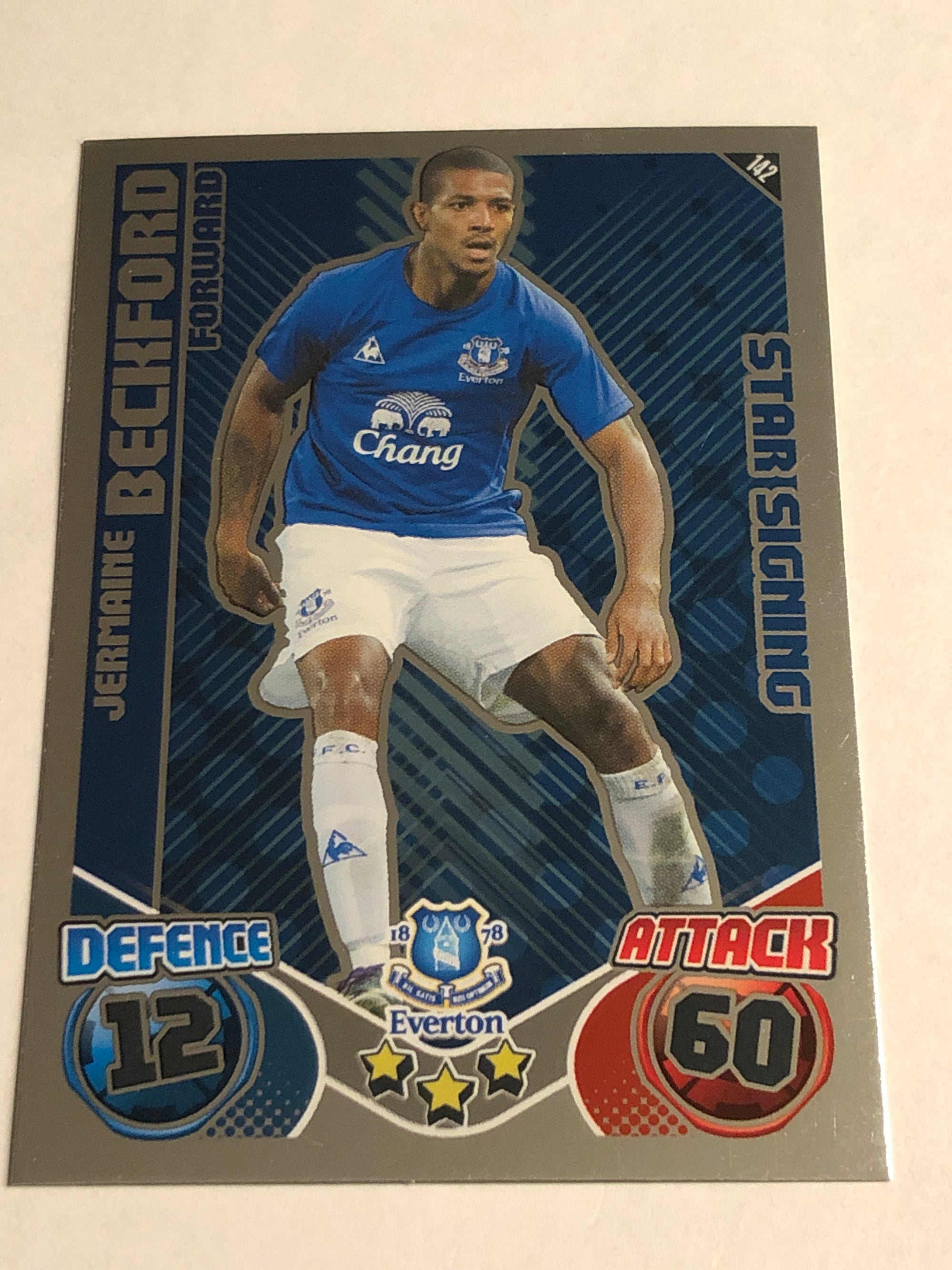 142. JERMAINE BECKFORD - EVERTON - STAR SIGNING