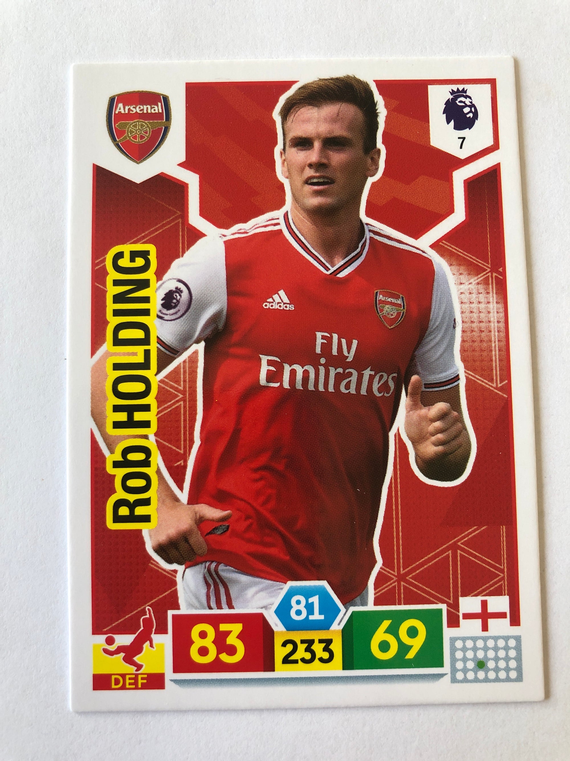 007. ROB HOLDING - ARSENAL