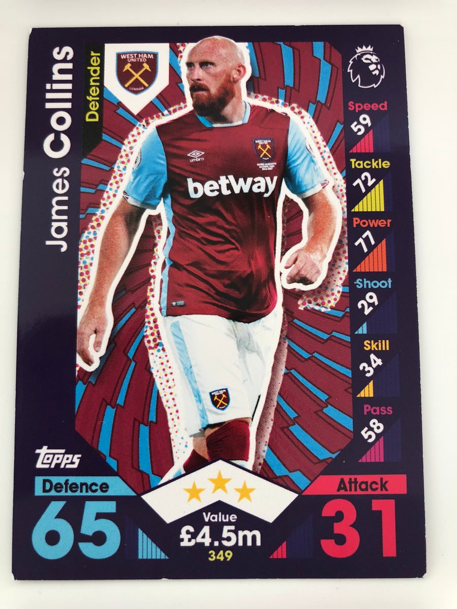 349. JAMES COLLINS - WEST HAM UNITED