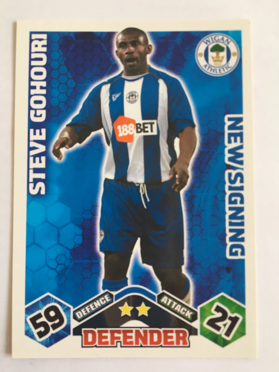 NS150. STEVE GOHOURI - WIGAN ATHLETIC - NEW SIGNING
