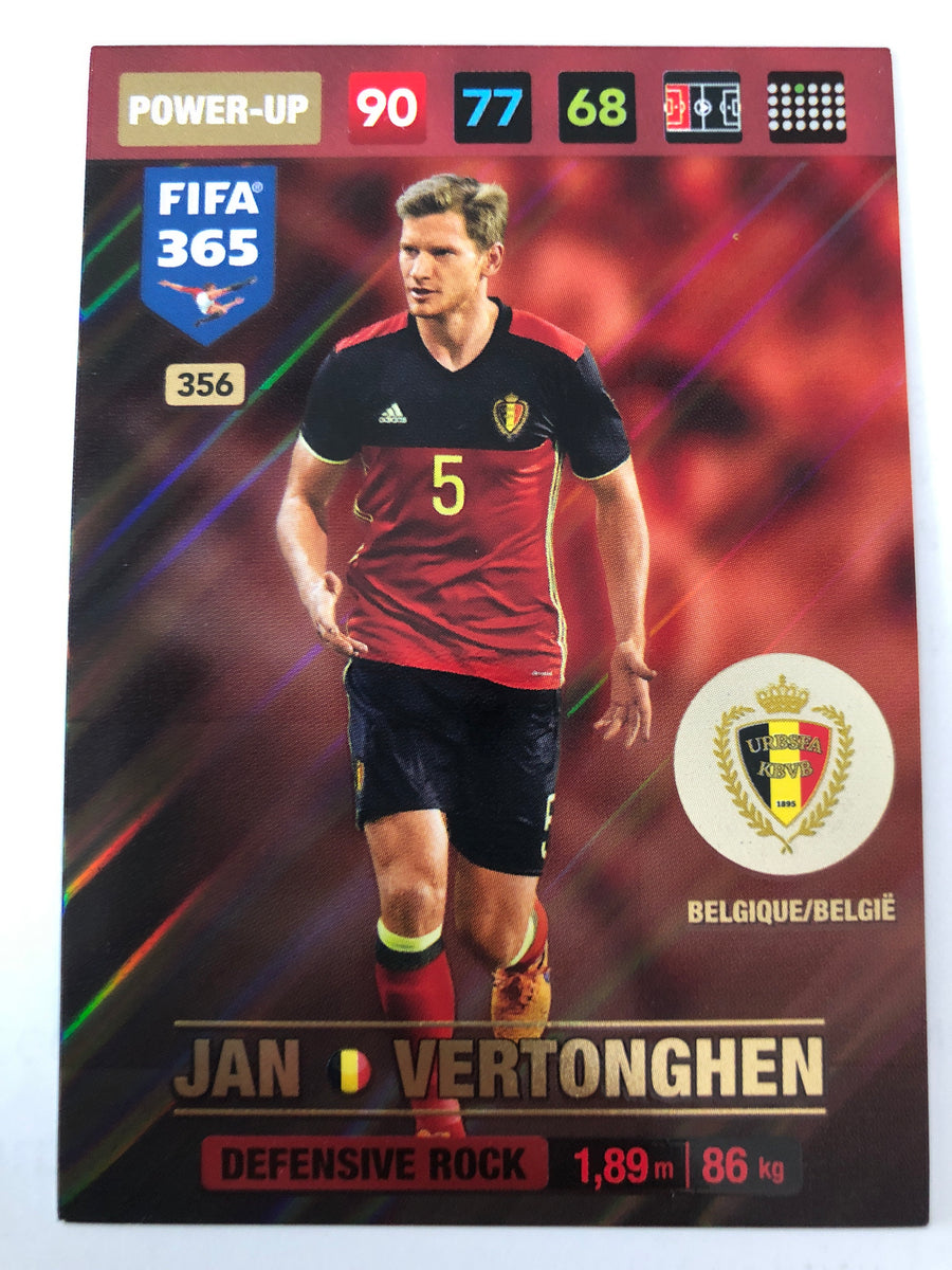 356. JAN VERTONGHEN - BELGIQUE/BELGIË - POWER-UP - DEFENSIVE ROCK