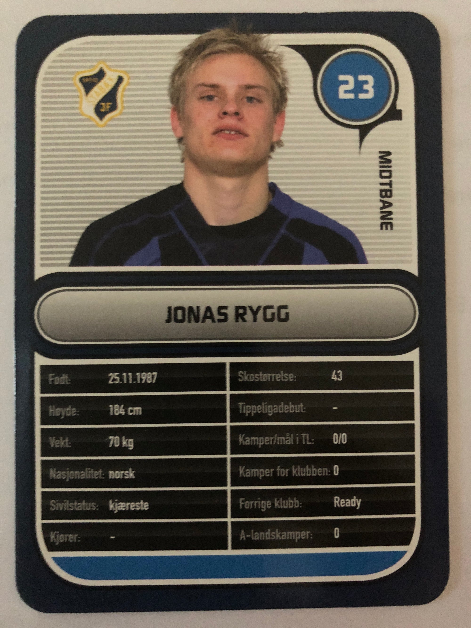 STABEK 023. JONAS RYGG