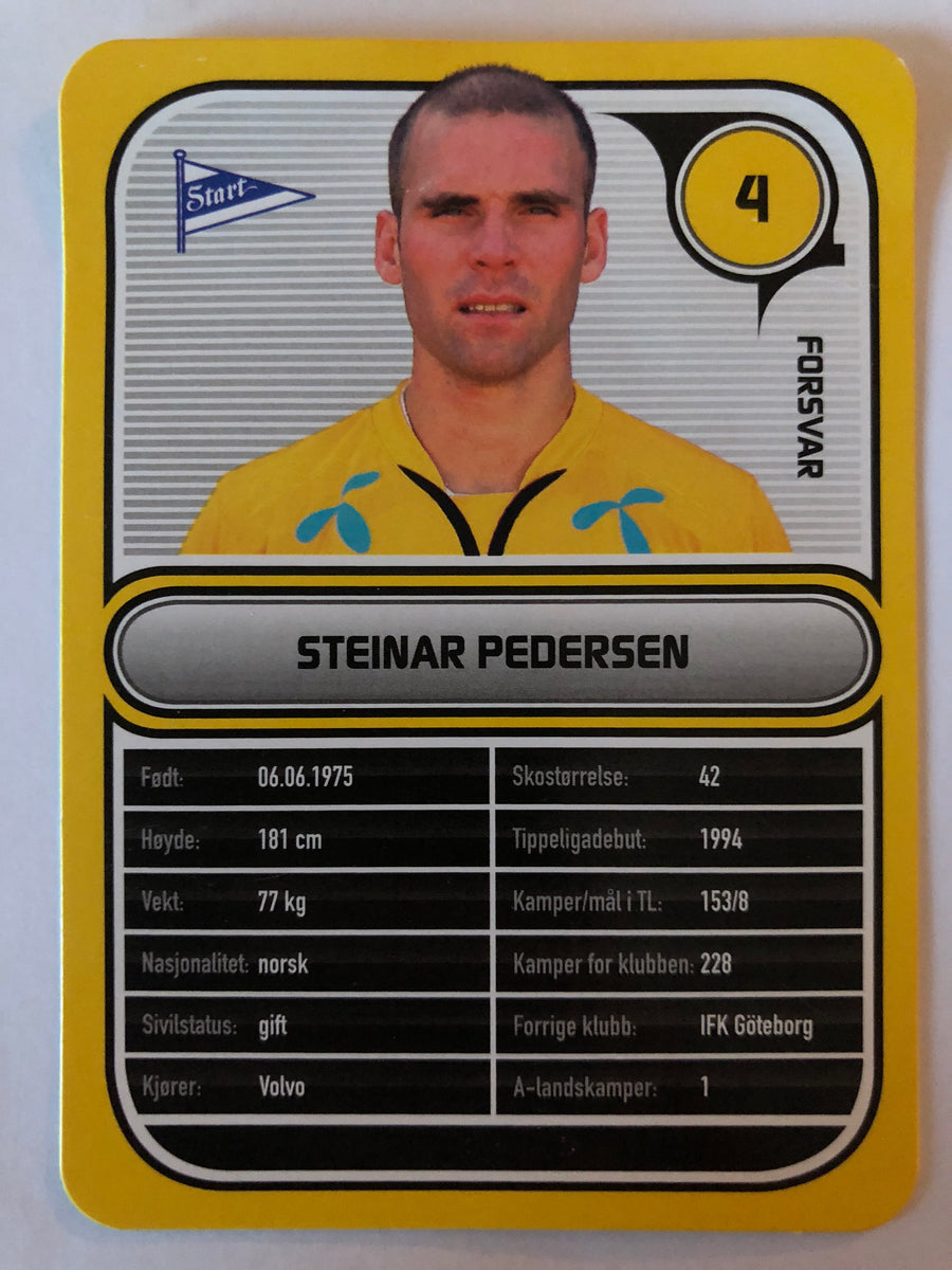 START 004. STEINAR PEDERSEN