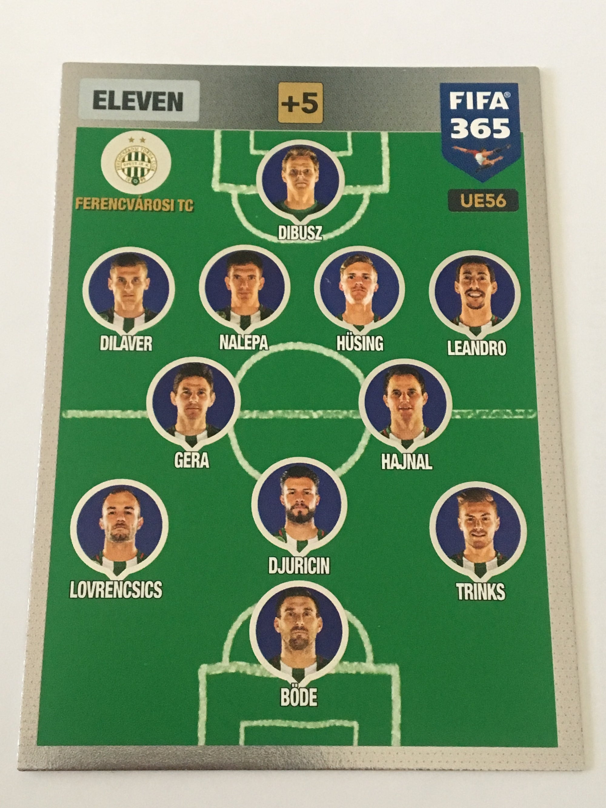 UE056 - FERENCVÁROSI TC - ELEVEN