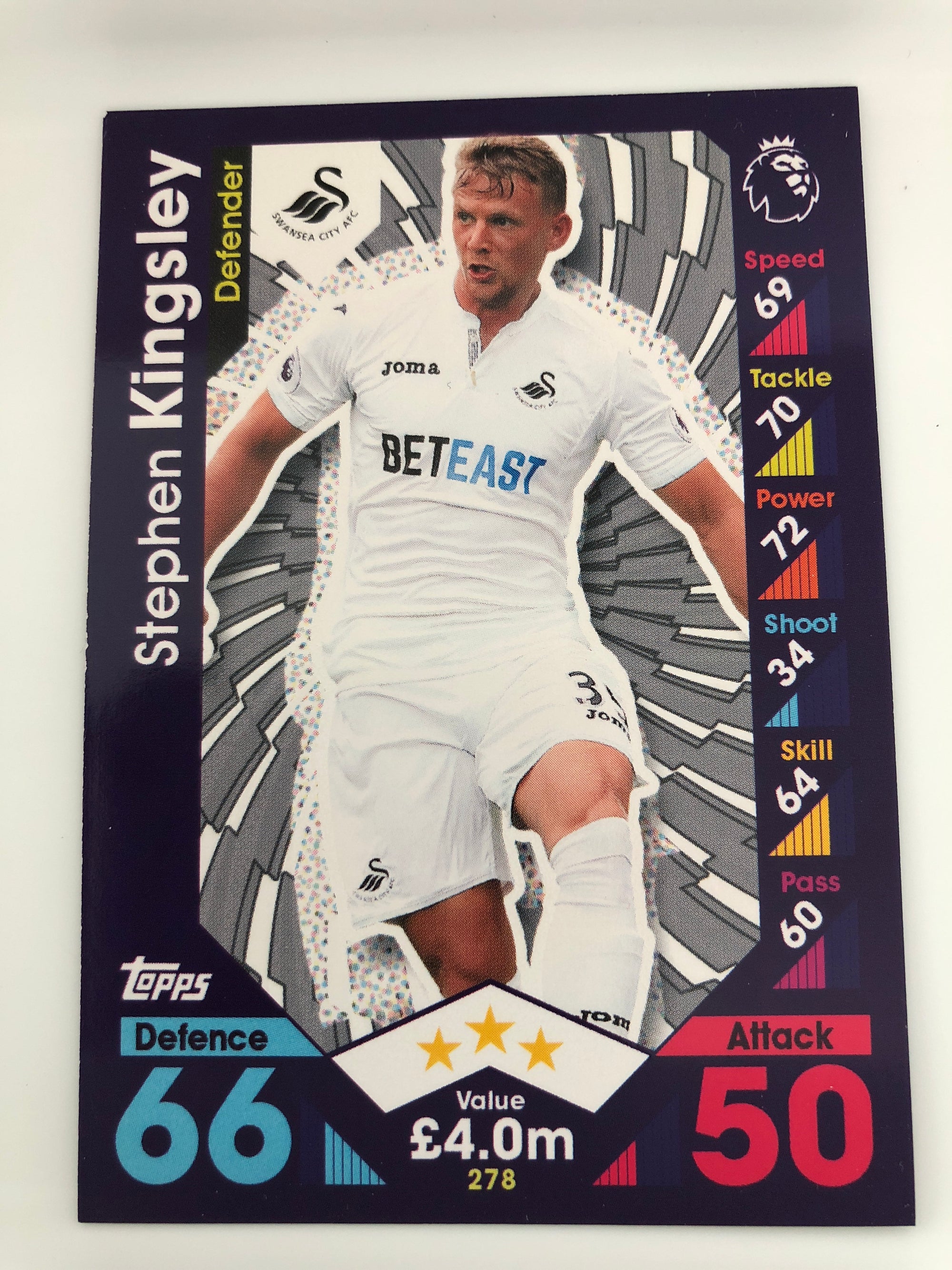 278. STEPHEN KINGSLEY - SWANSEA CITY