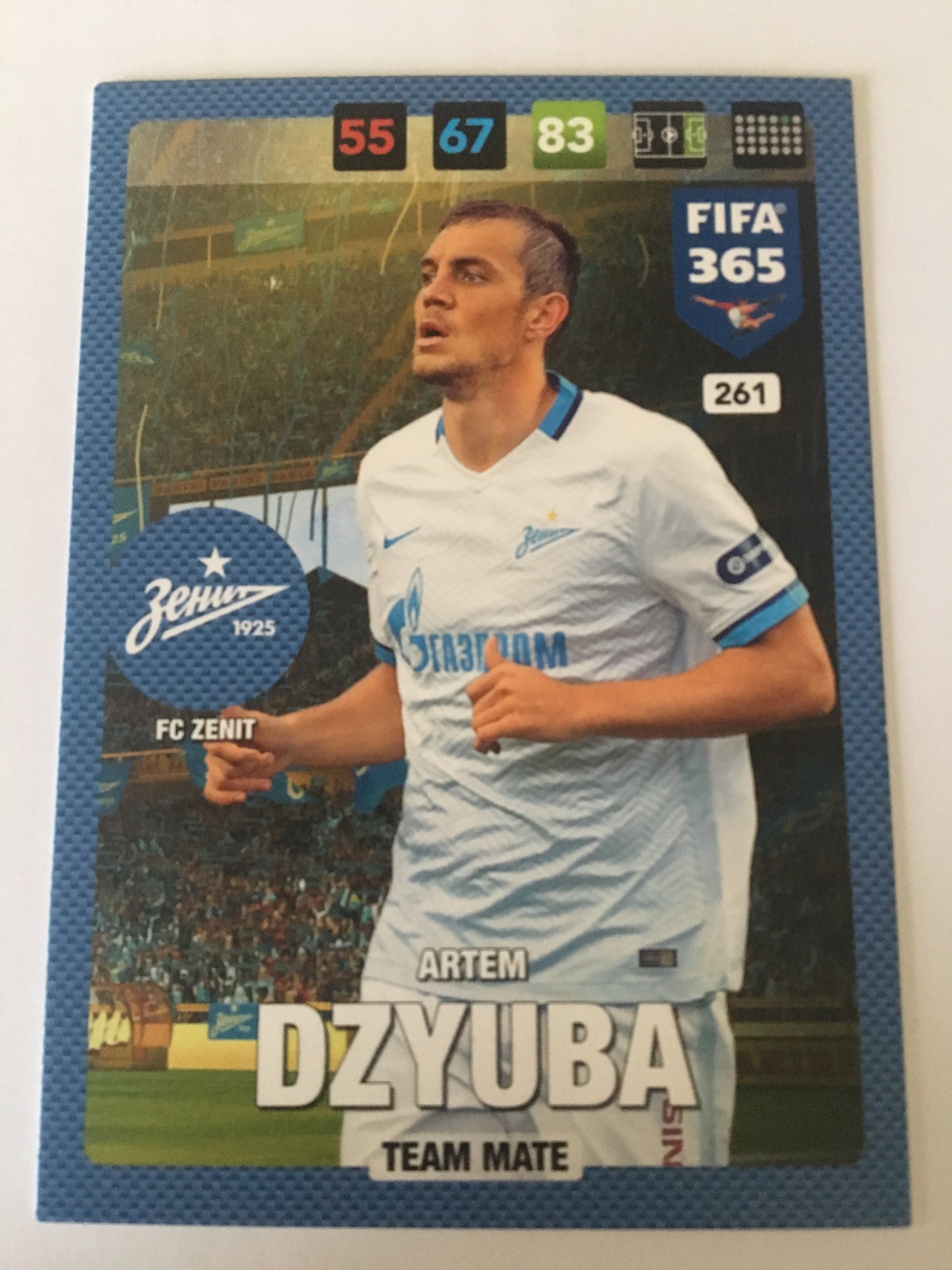 261. ARTEM DZYUBA - FC ZENIT - TEAM MATE