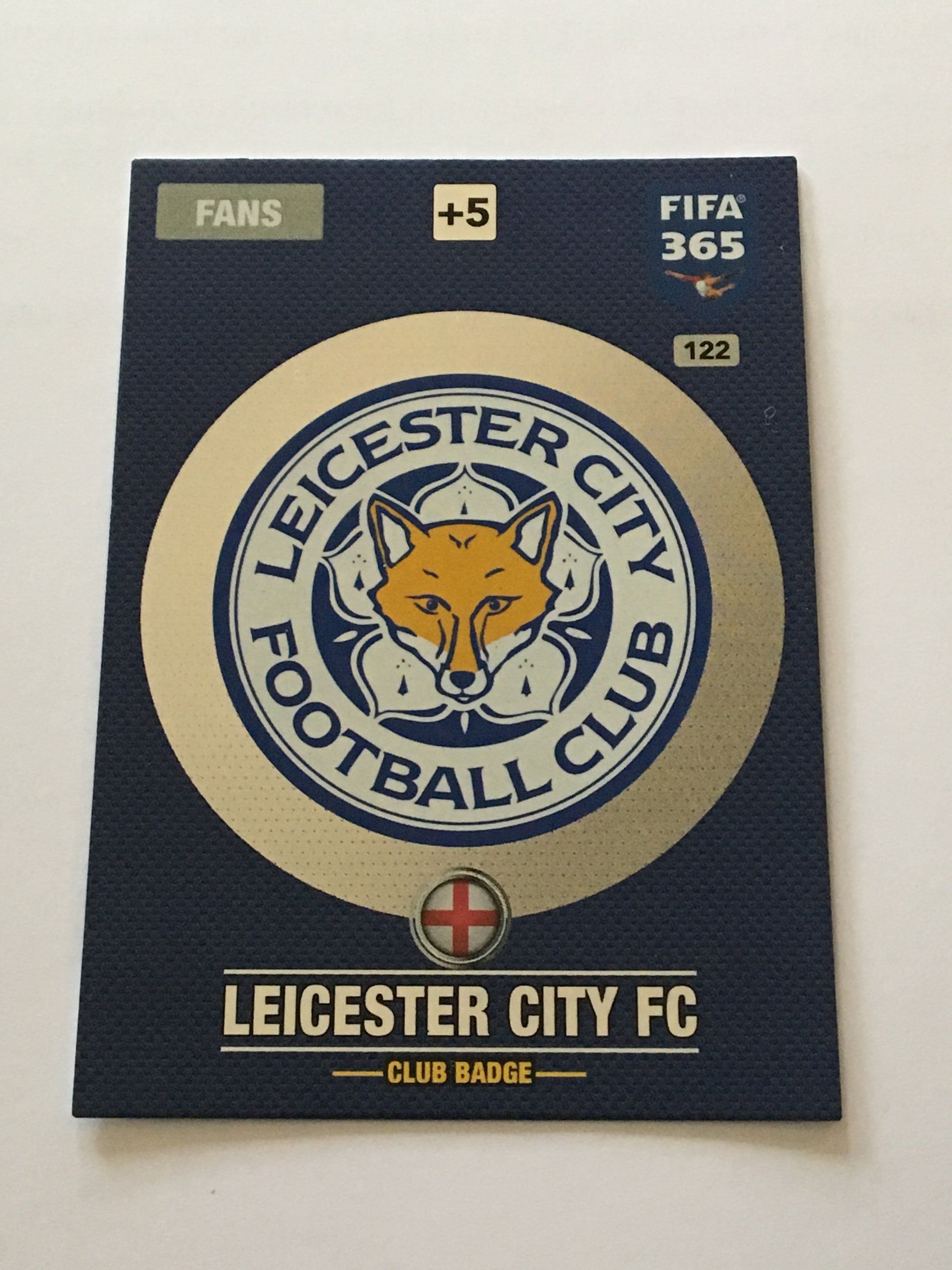 122. LEICESTER CITY FC - ENGLAND - FANS - CLUB BADGE