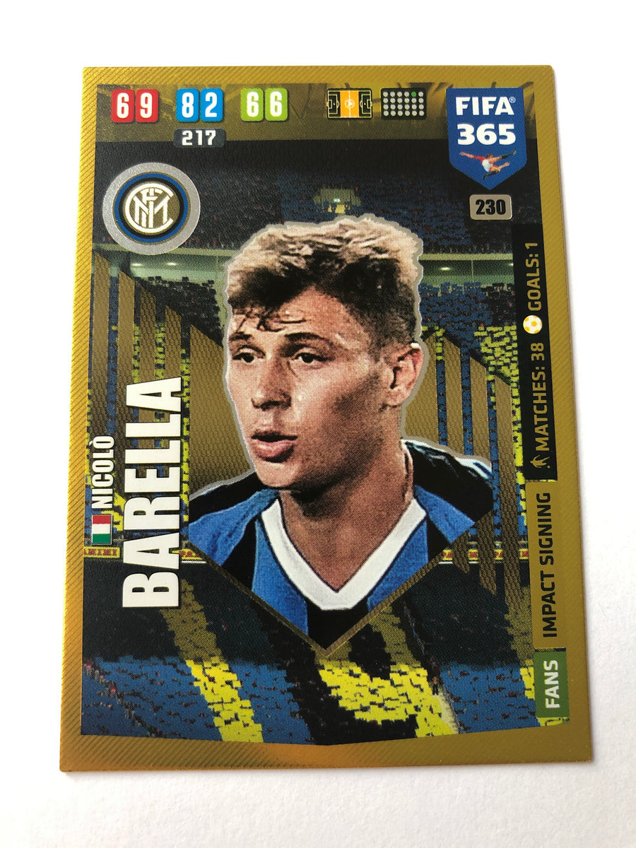 230. NICOLO BARELLA - INTER - FANS IMPACT SIGNING