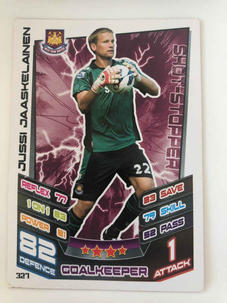 327. JUSSI JAASKELAINEN - WEST HAM UNITED - SHOT-STOPPER
