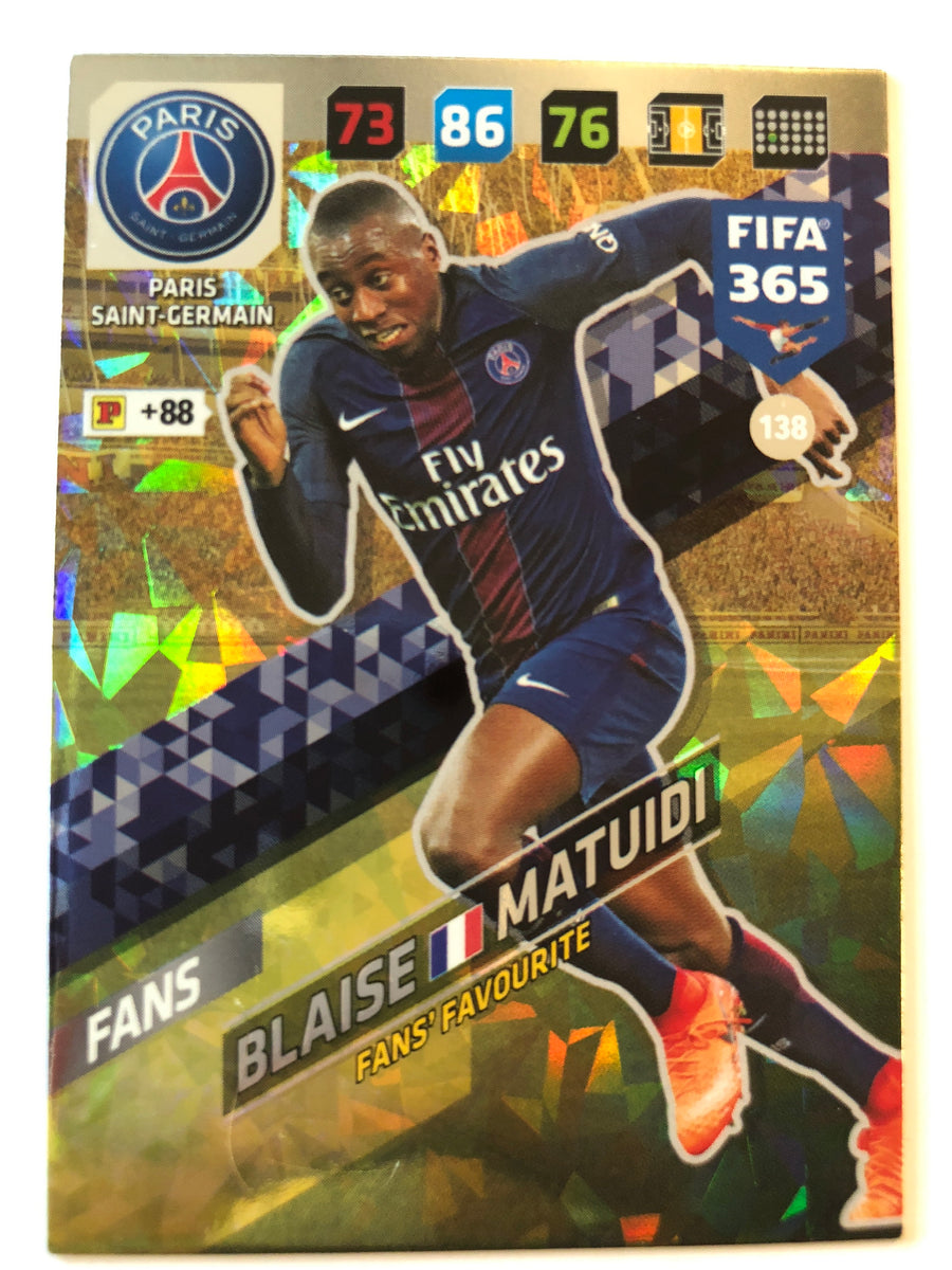 138. BLAISE MATUIDI - PARIS SAINT-GERMAIN - FANS - FANS’ FAVOURITE