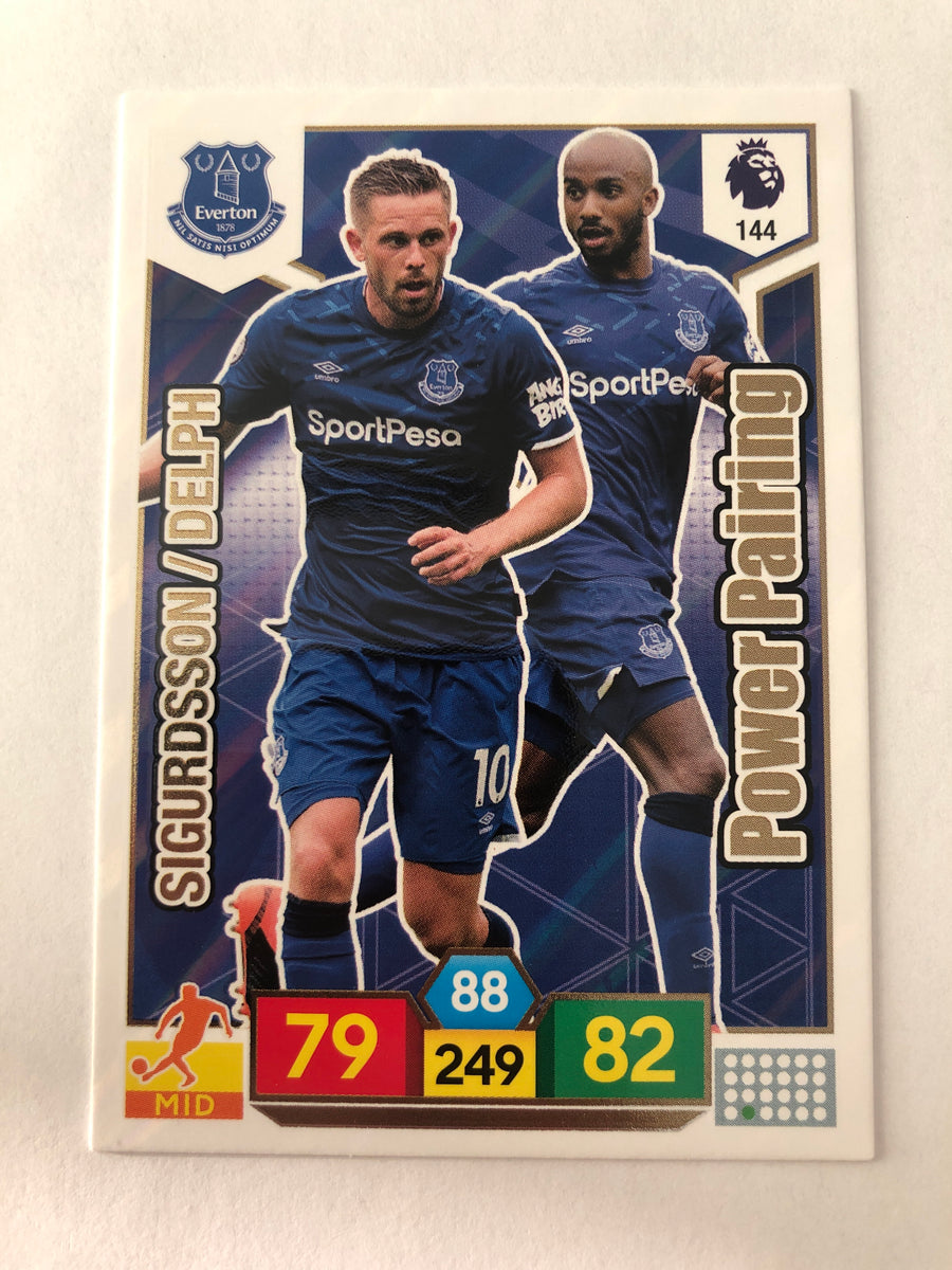 144. SIGURDSSON / DELPH - EVERTON - POWER PAIRING