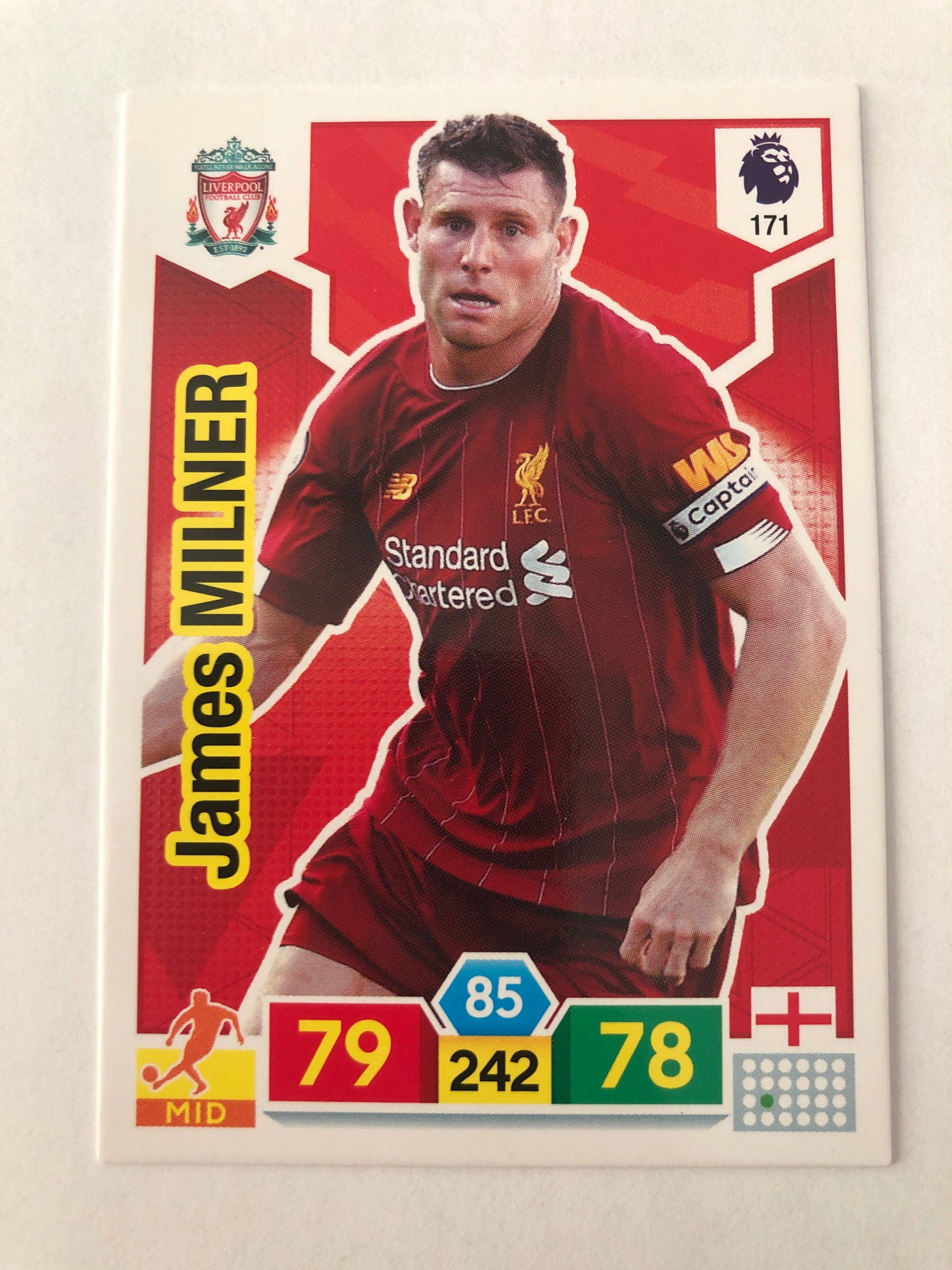171. JAMES MILNER - LIVERPOOL