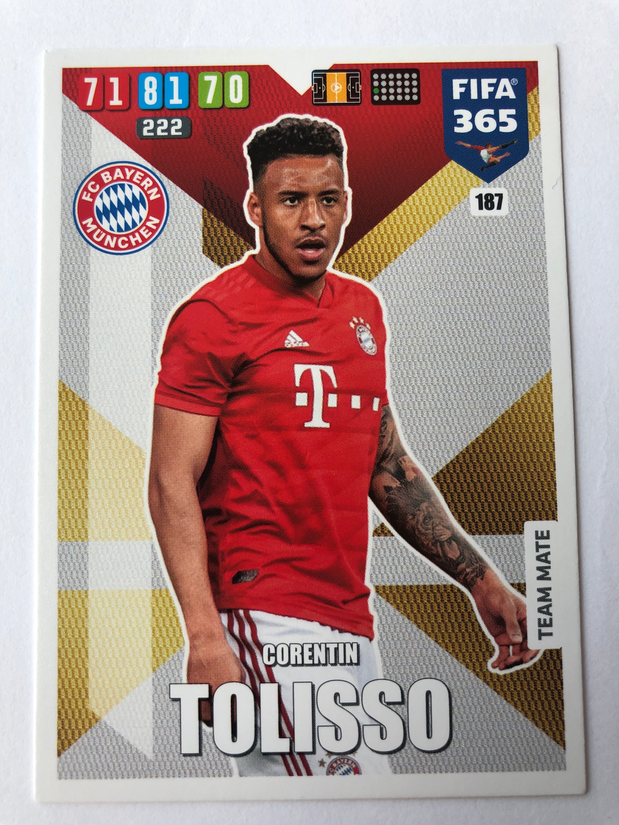 187. CORENTIN TOLISSO - BAYERN MÜNCHEN - TEAM MATE