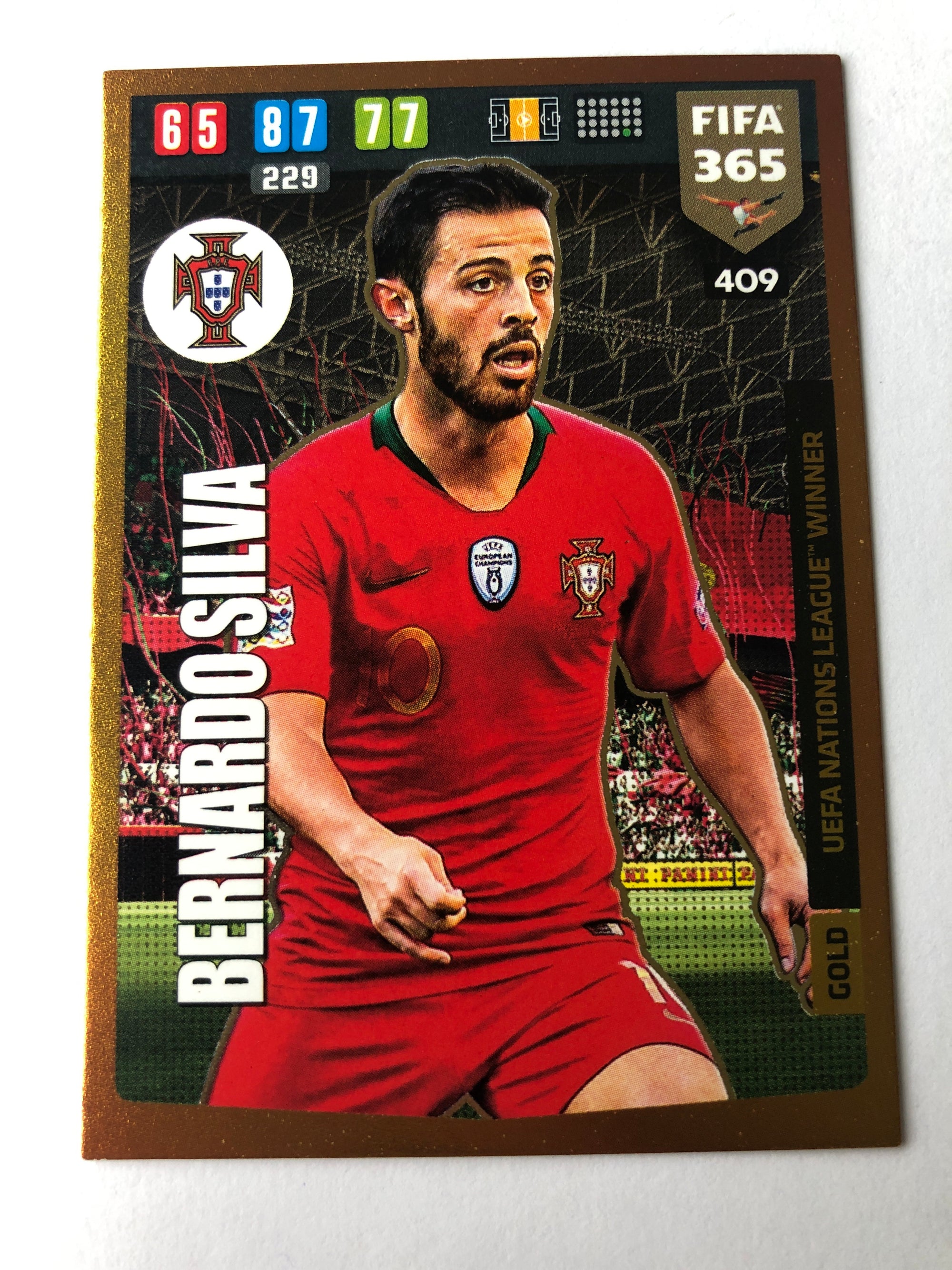 409. BERNARDO SILVA - PORTUGAL - GOLD UEFA NATIONS LEAGUE WINNER