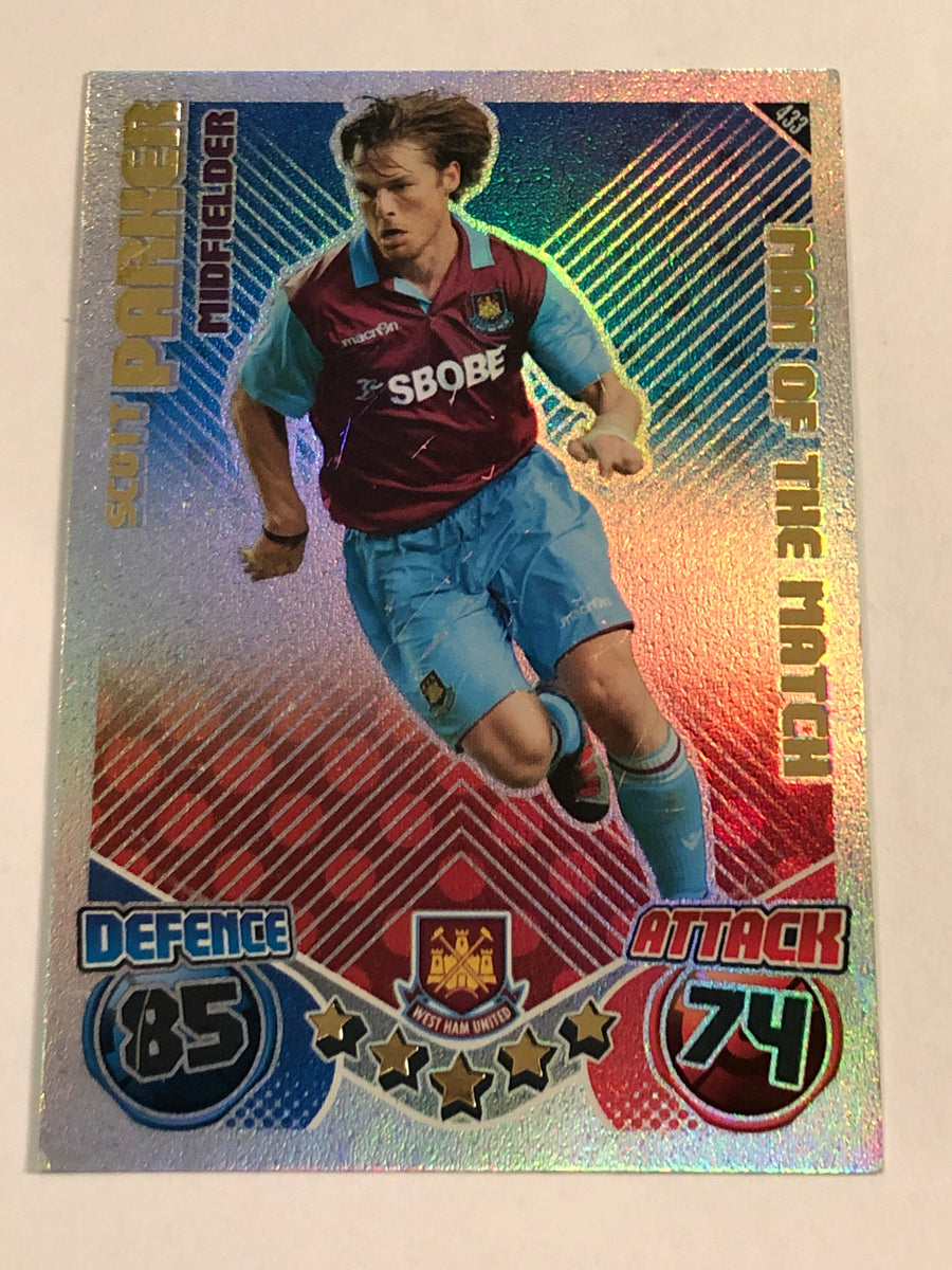 433. SCOTT PARKER - WEST HAM UNITED - MAN OF THE MATCH