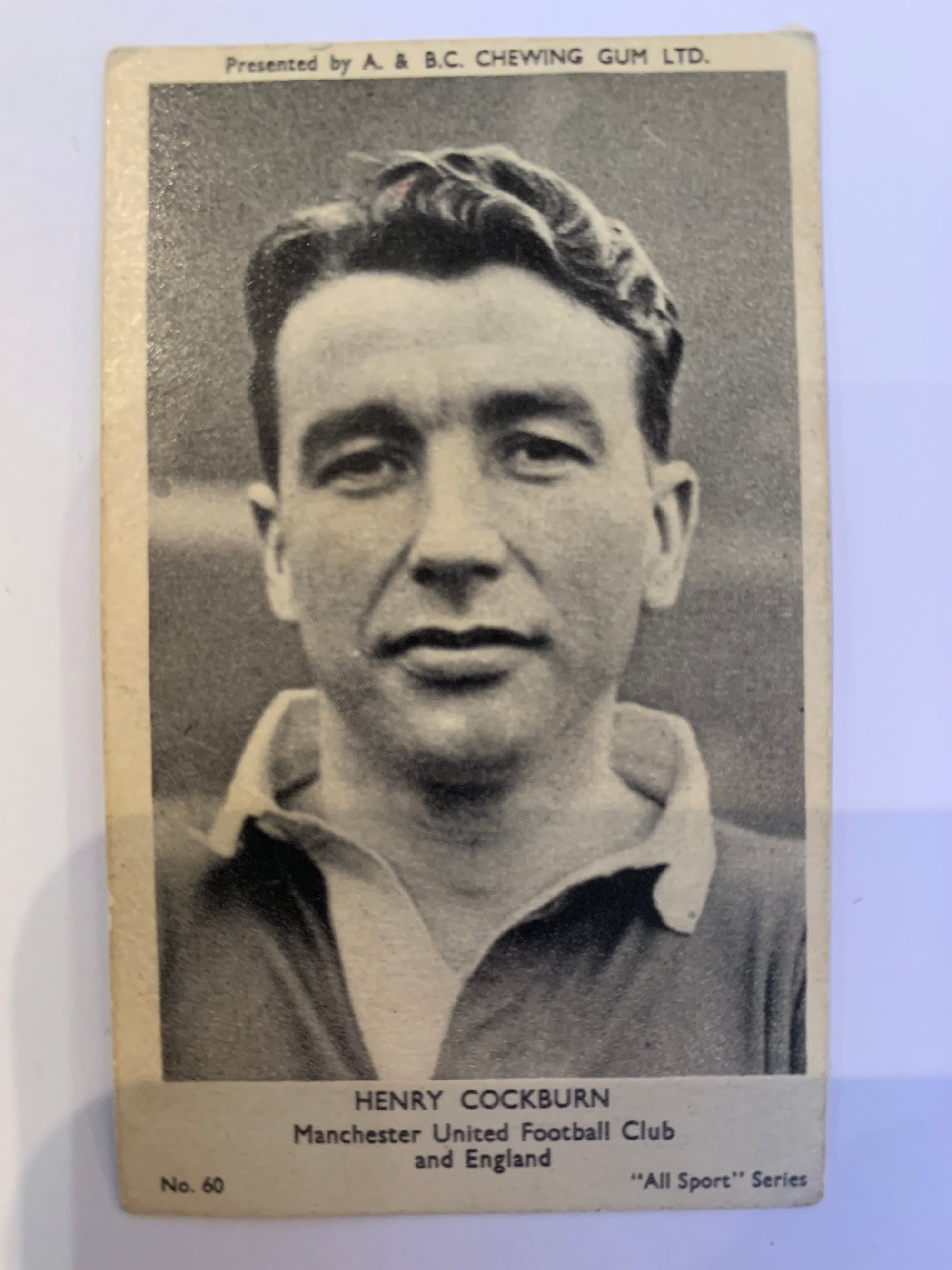 HENRY COCKBURN - MANCHESTER UNITED - A&BC 1954