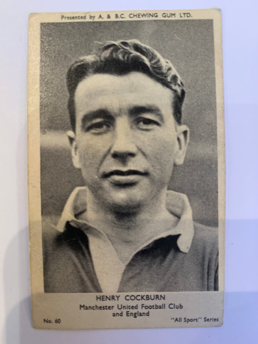 HENRY COCKBURN - MANCHESTER UNITED - A&BC 1954