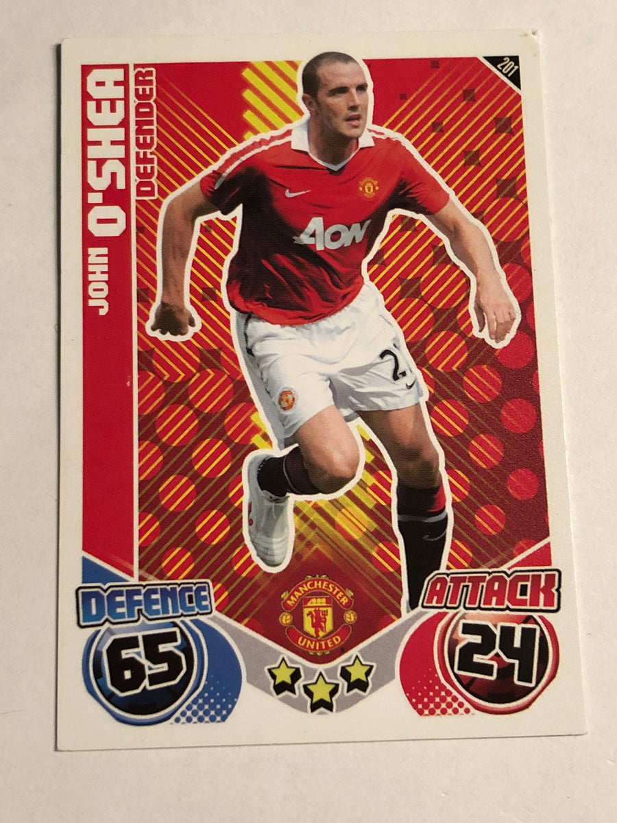 201. JOHN O’SHEA - MANCHESTER UNITED