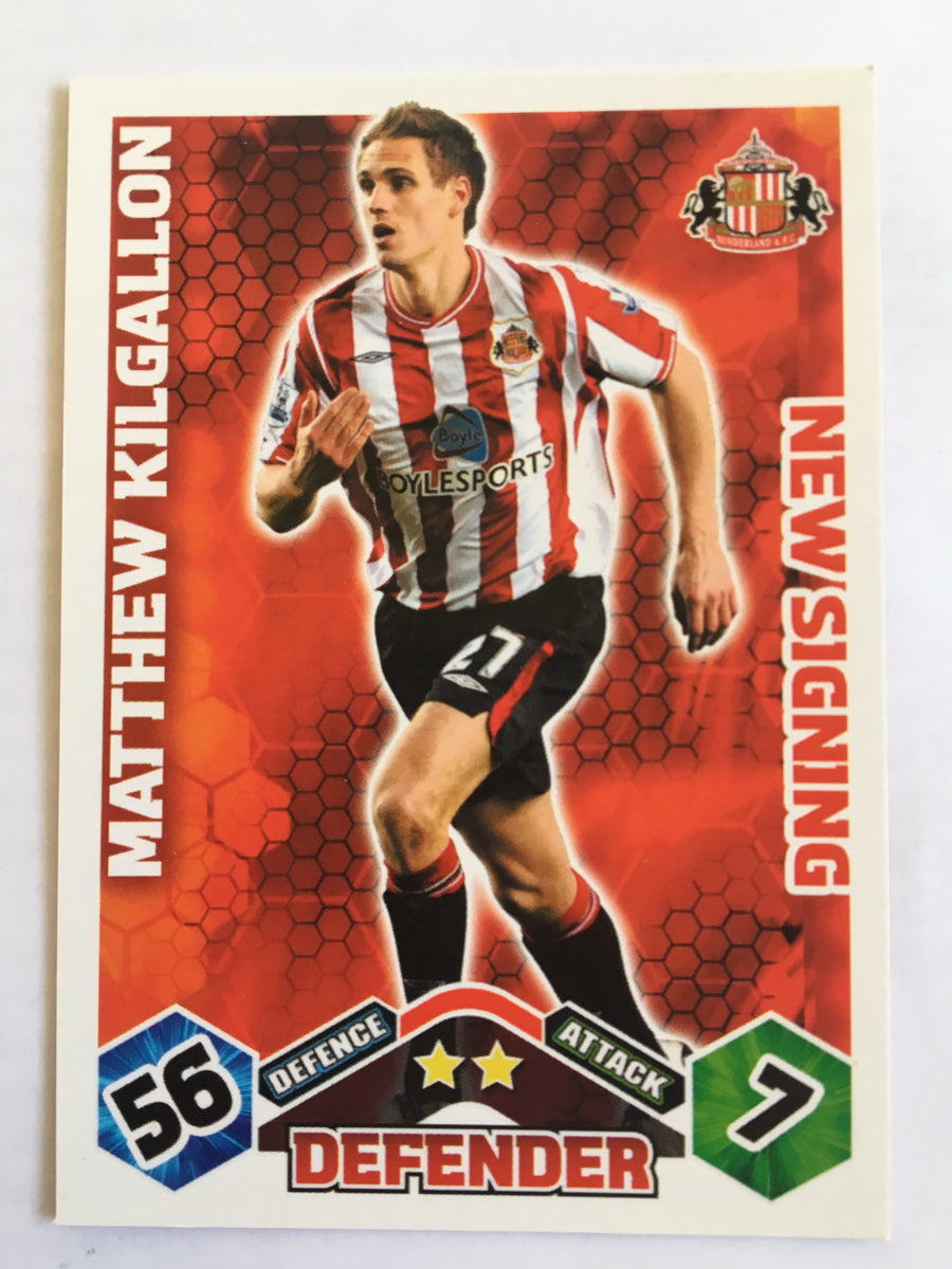 NS125. MATTHEW KILGALLON - SUNDERLAND - NEW SIGNING