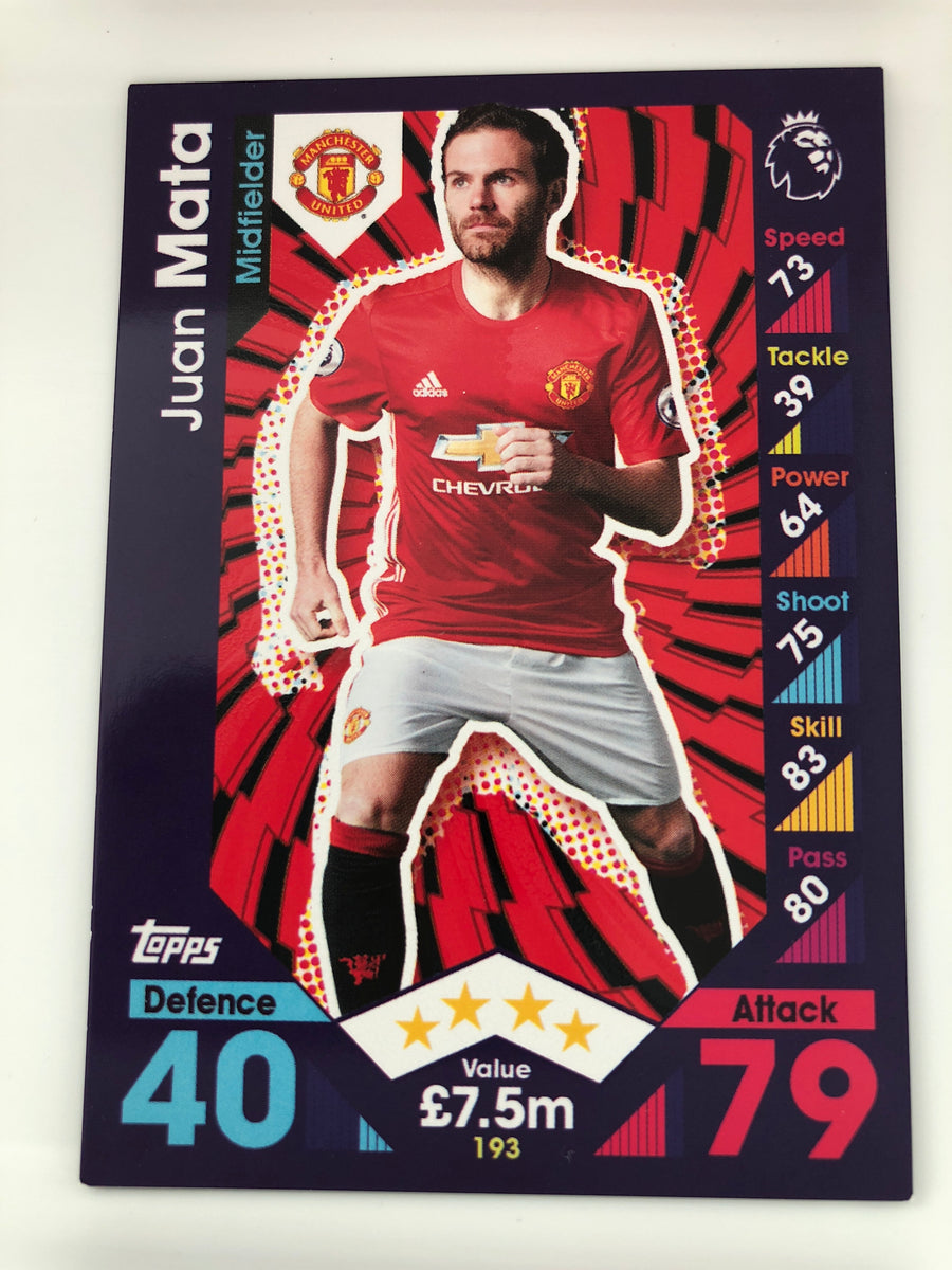 193. JUAN MATA - MANCHESTER UNITED