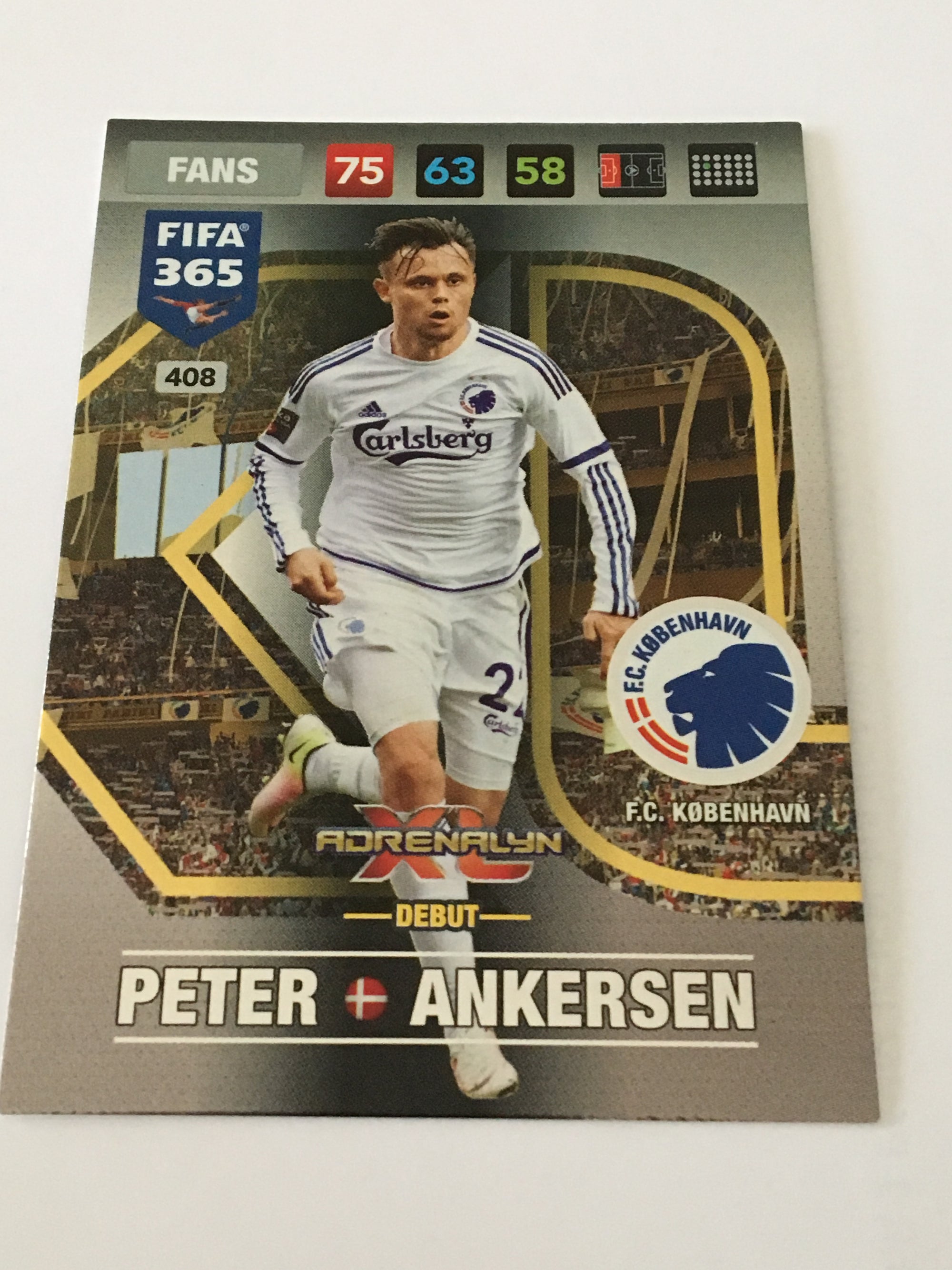 408. PETER ANKERSEN - F.C. KØBENHAVN - FANS - DEBUT