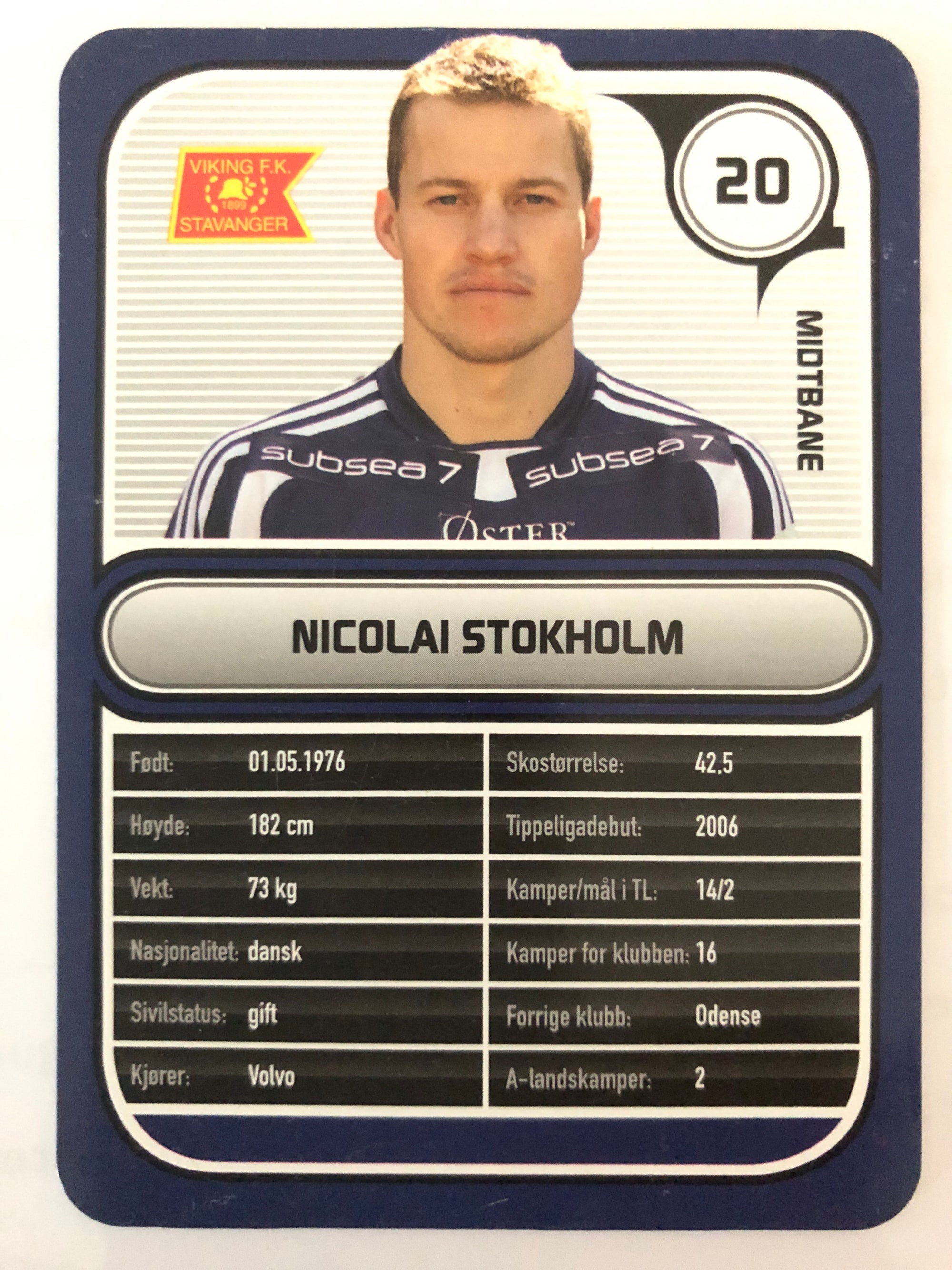 VIKING 020. NICOLAI STOKHOLM