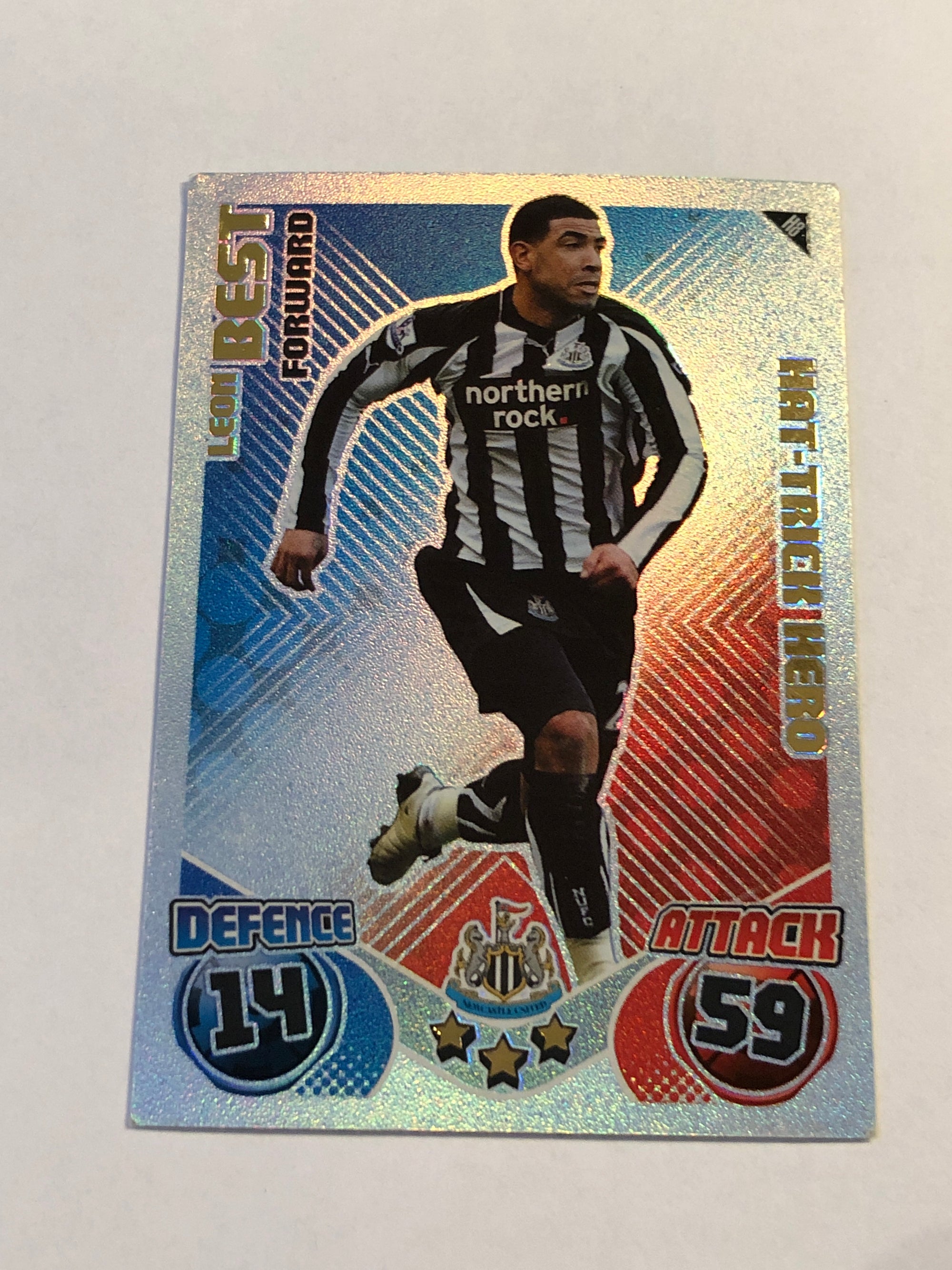 H8. LEON BEST - NEWCASTLE UNITED - HAT-TRICK HERO