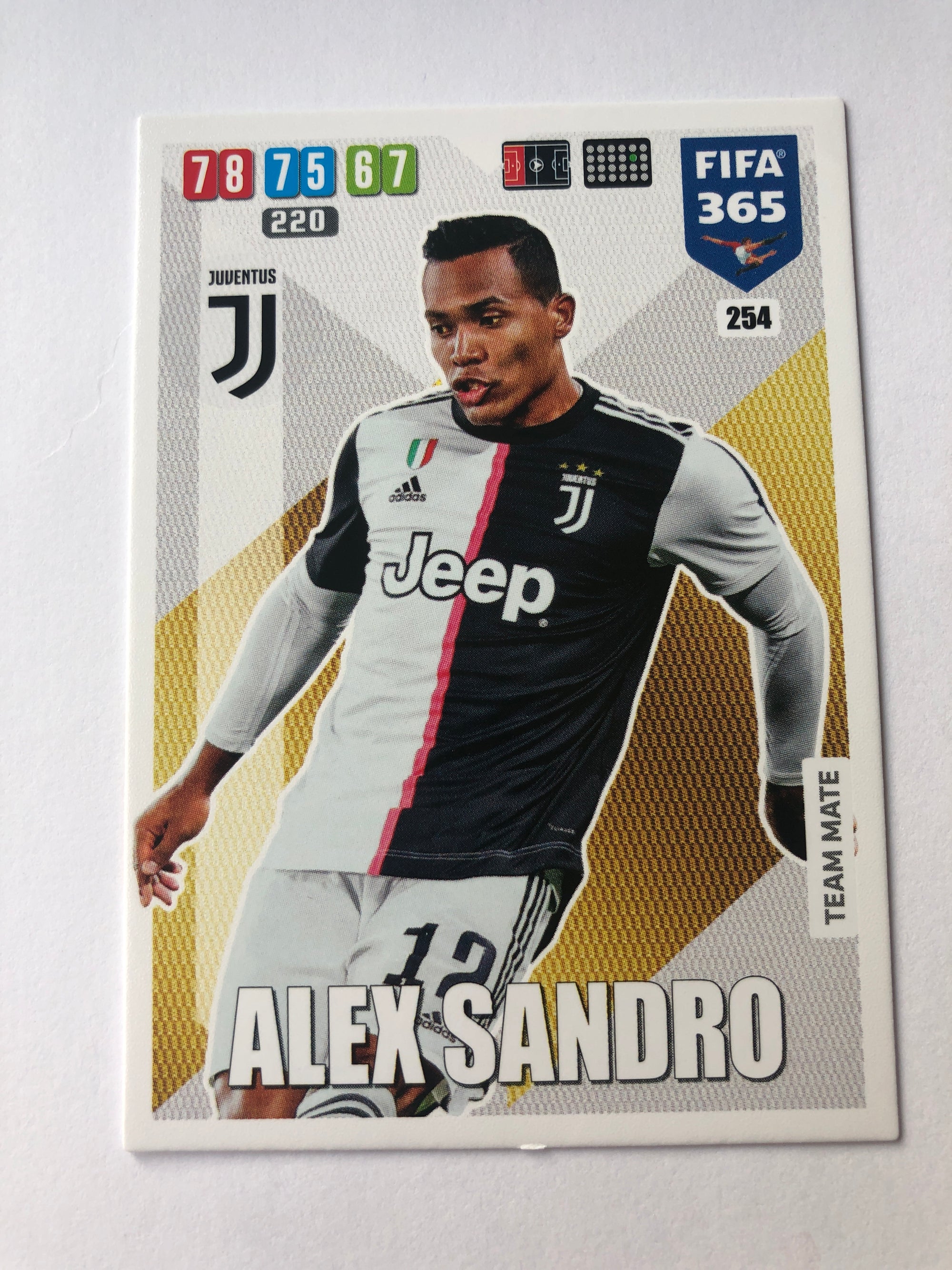 254. ALEX SANDRO - JUVENTUS - TEAM MATE