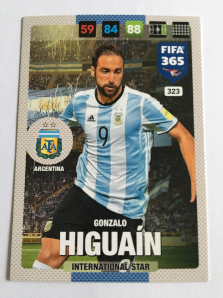 323. GONZALO HIGUAÍN - ARGENTINA - INTERNATIONAL STAR