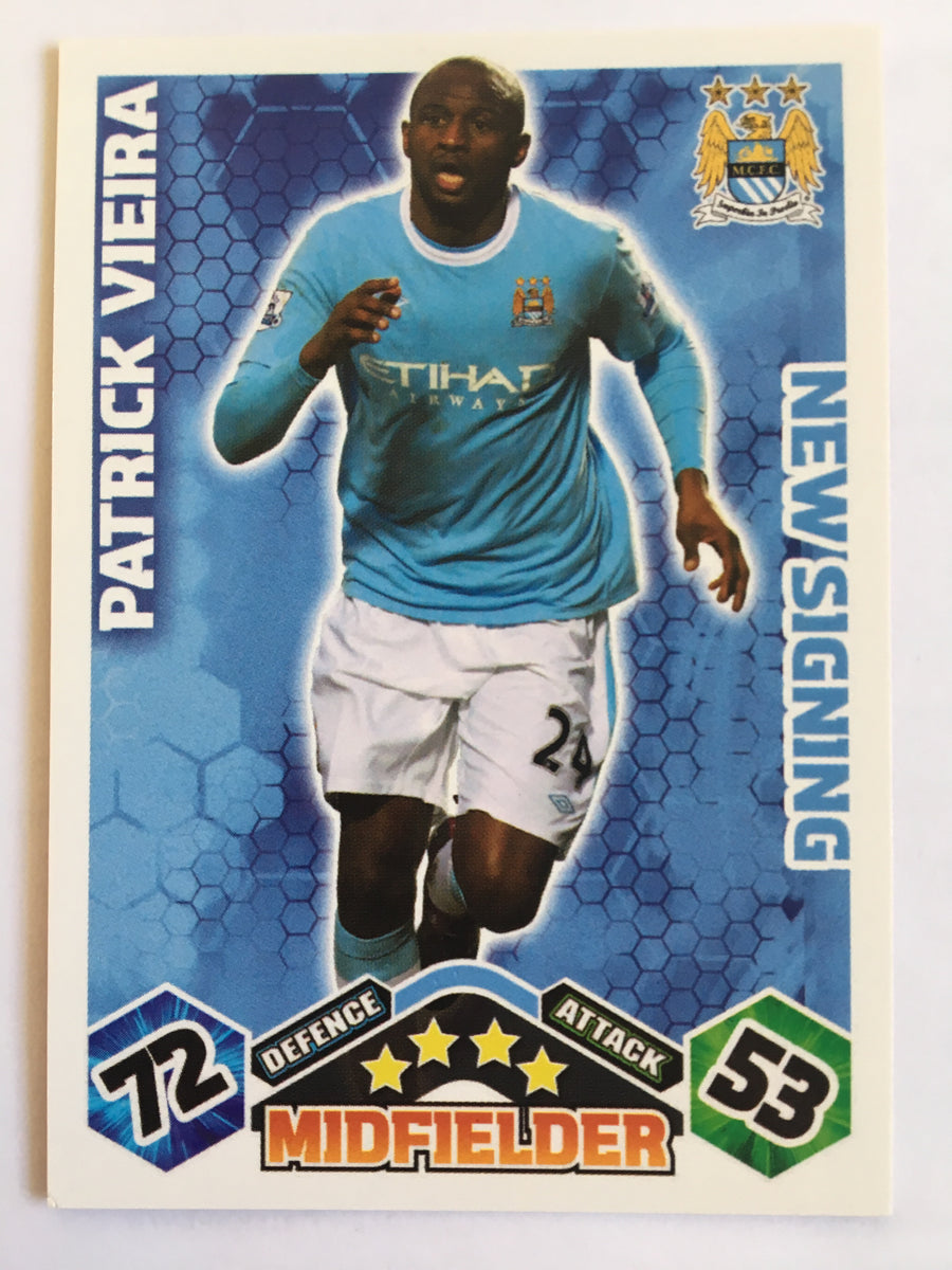 NS089. PATRICK VIEIRA - MANCHESTER CITY - NEW SIGNING