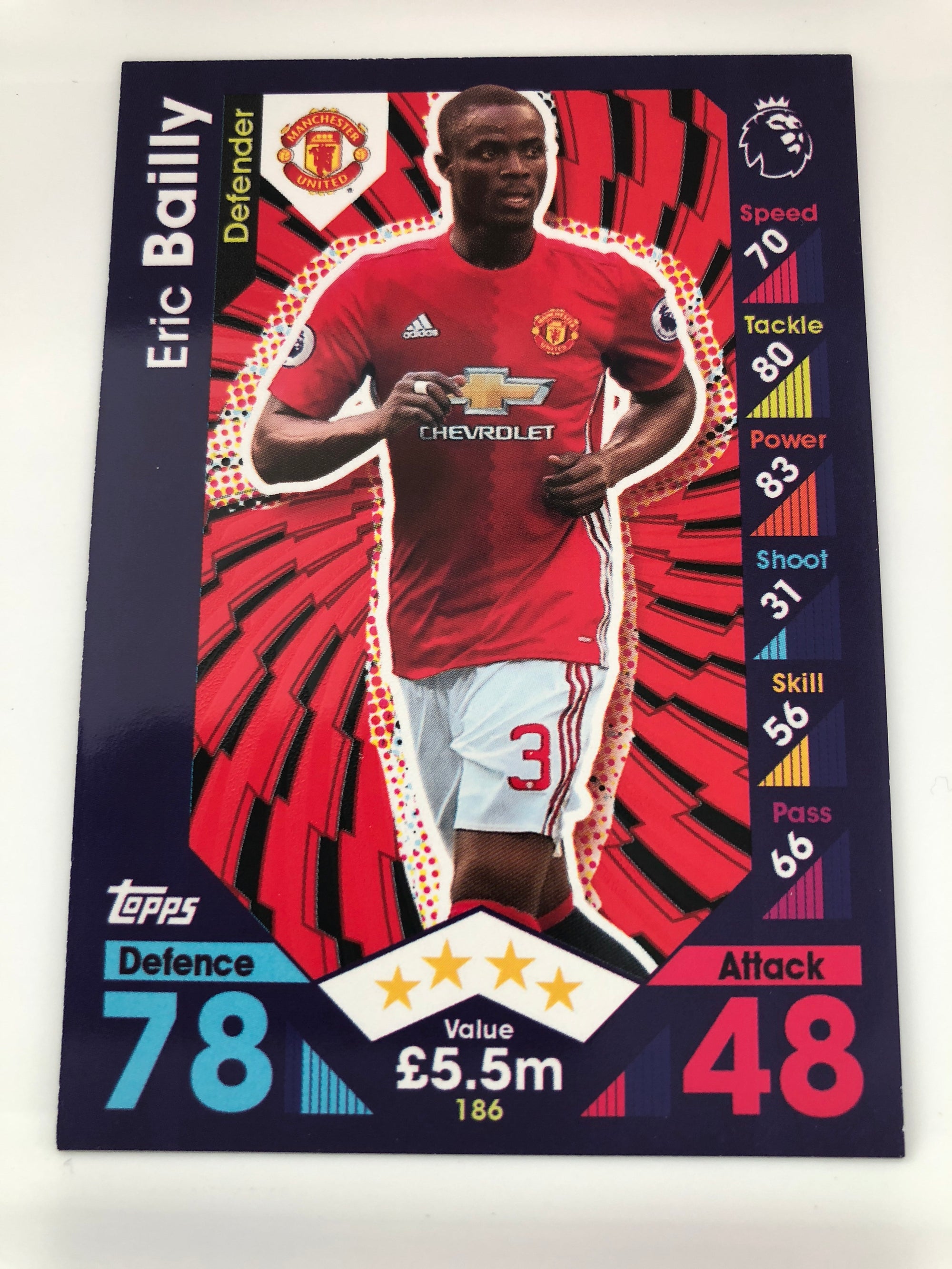 186. ERIC BAILLY - MANCHESTER UNITED