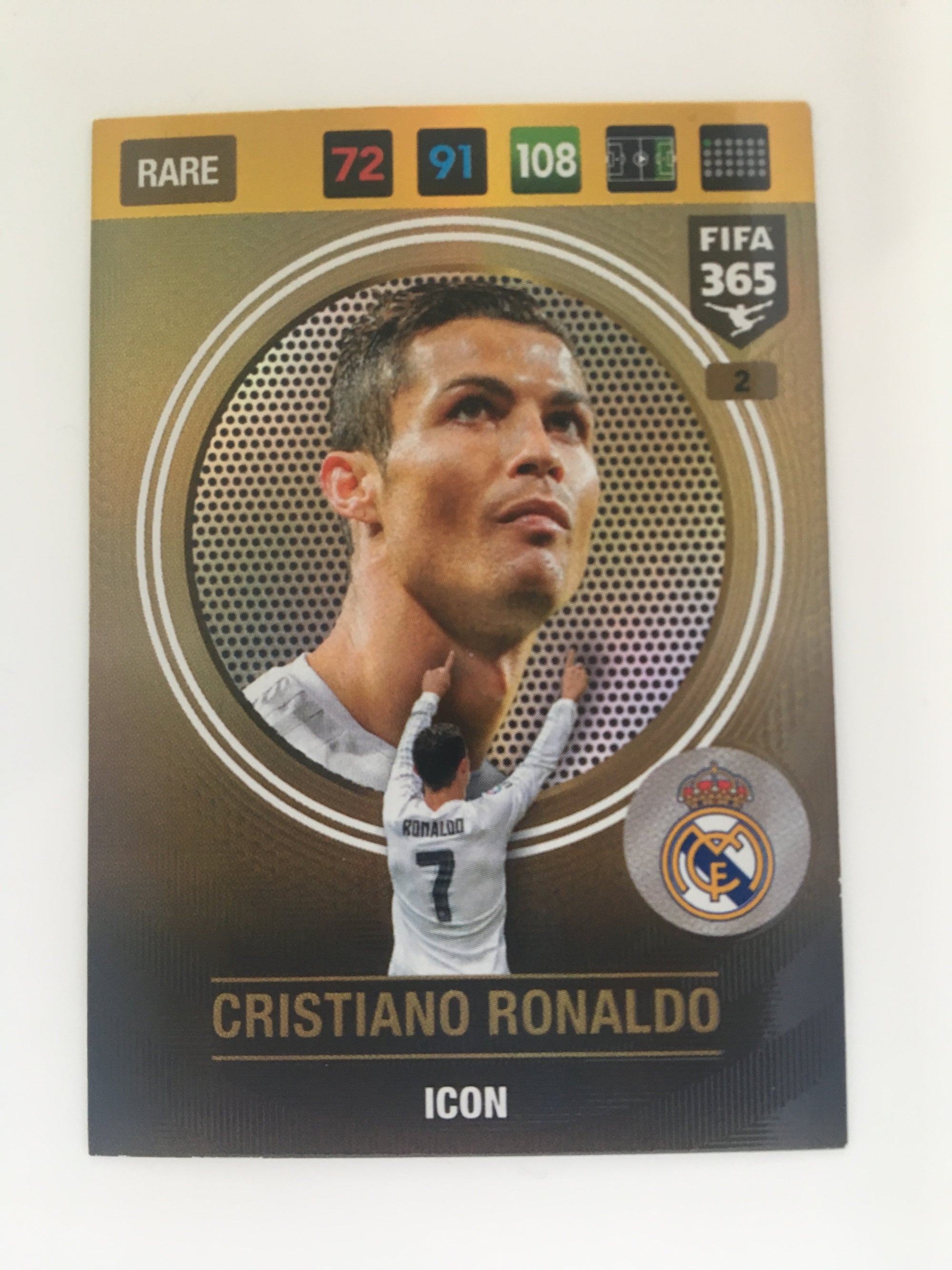 002. CRISTIANO RONALDO - REAL MADRID - RARE - ICON