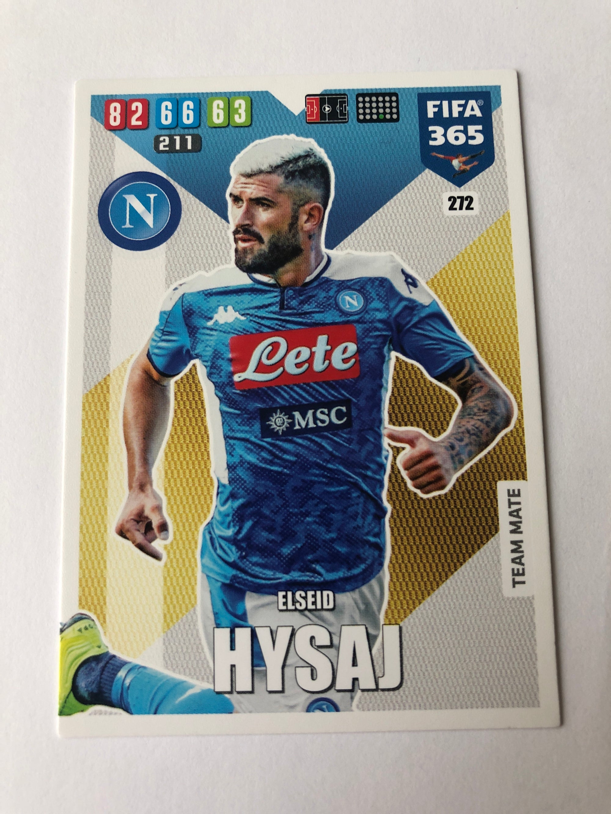272. ELSEID HYSAJ - NAPOLI - TEAM MATE