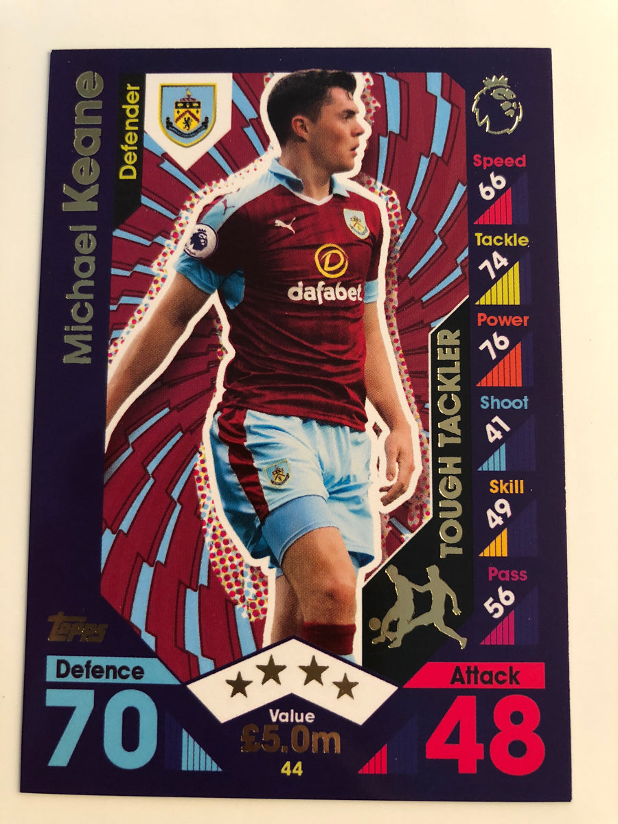 044. MICHAEL KEANE - BURNLEY - TOUGH TACKLER