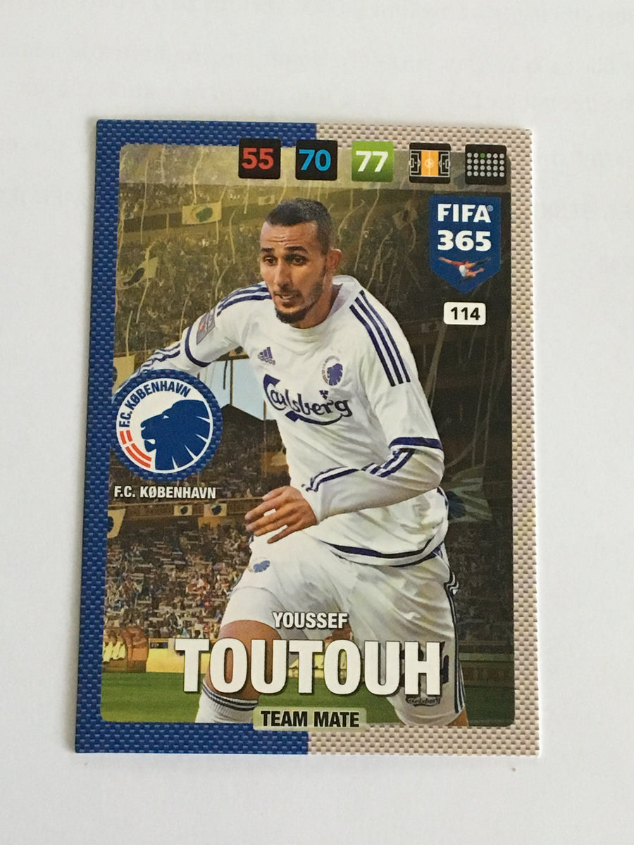 114. YOUSSEF TOUTOUH - F.C. KØBENHAVN -TEAM MATE