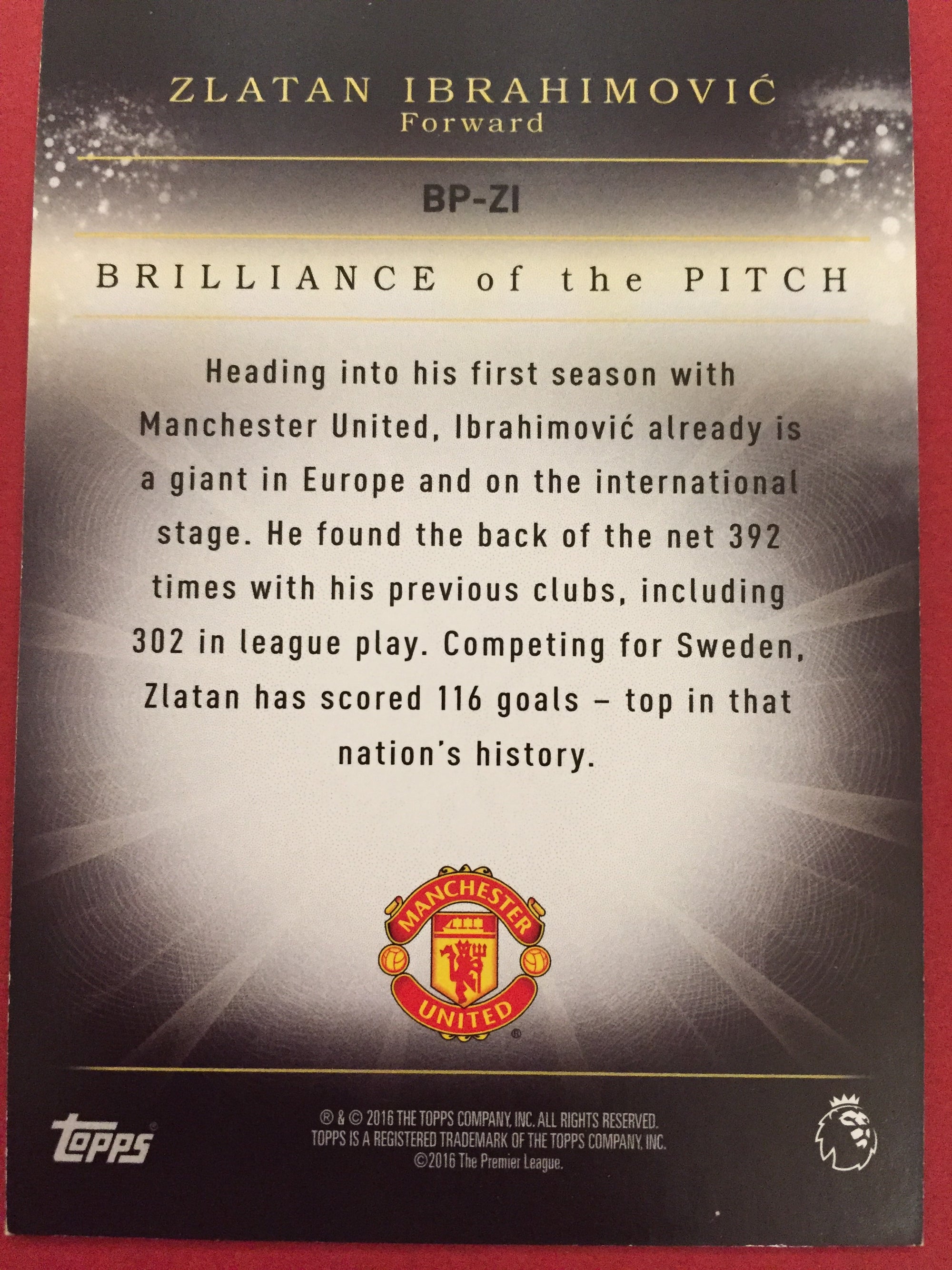 ZLATAN IBRAHIMOVIC - MANCHESTER UNITED #99