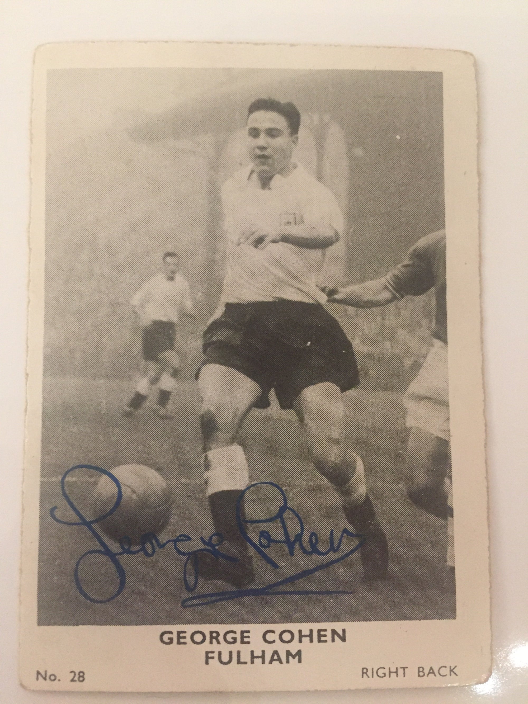 028. GEORGE COHEN - FULHAM