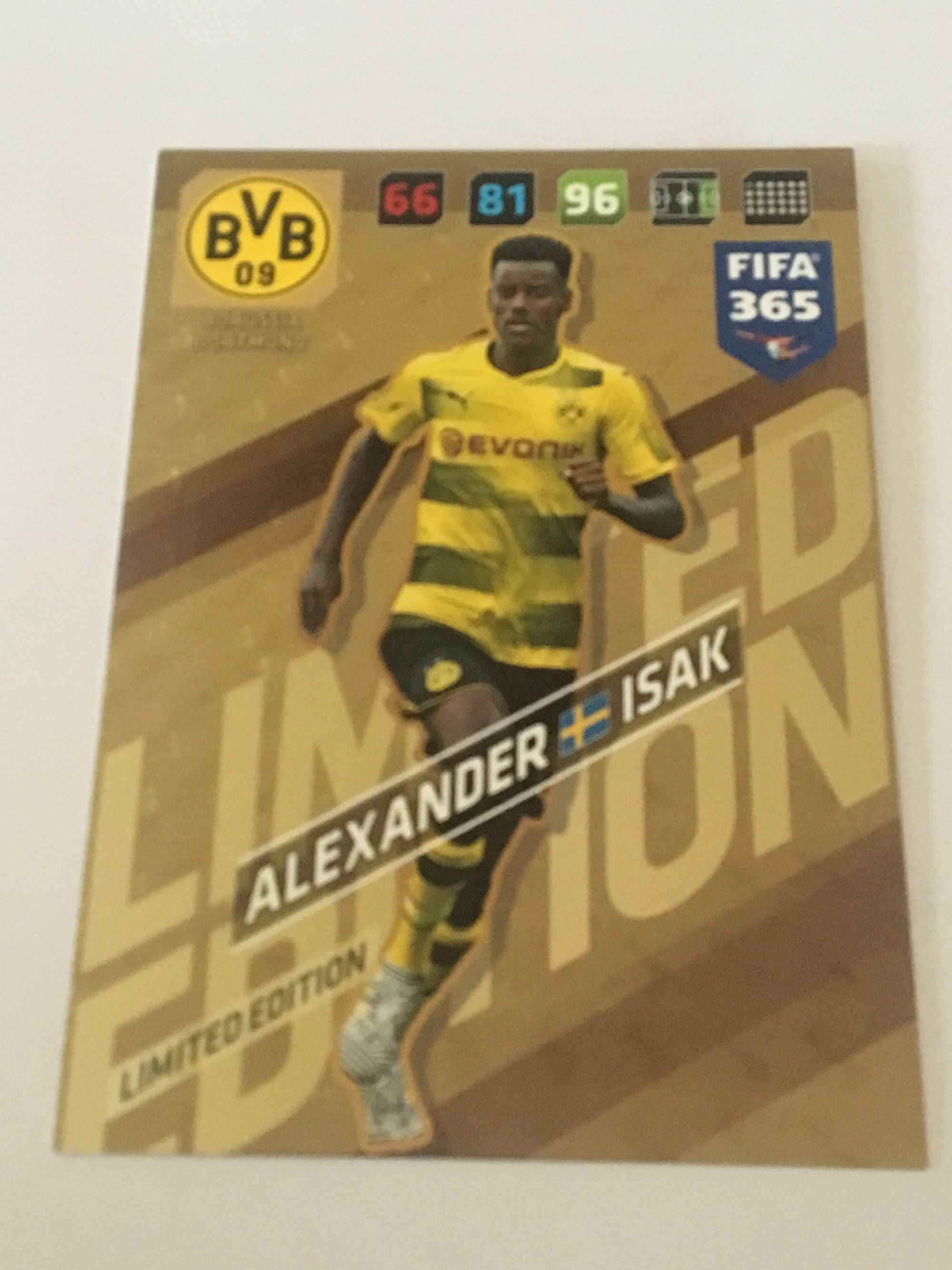LE - ALEXANDER ISAK - BORUSSIA DORTMUND - LIMITED EDITION