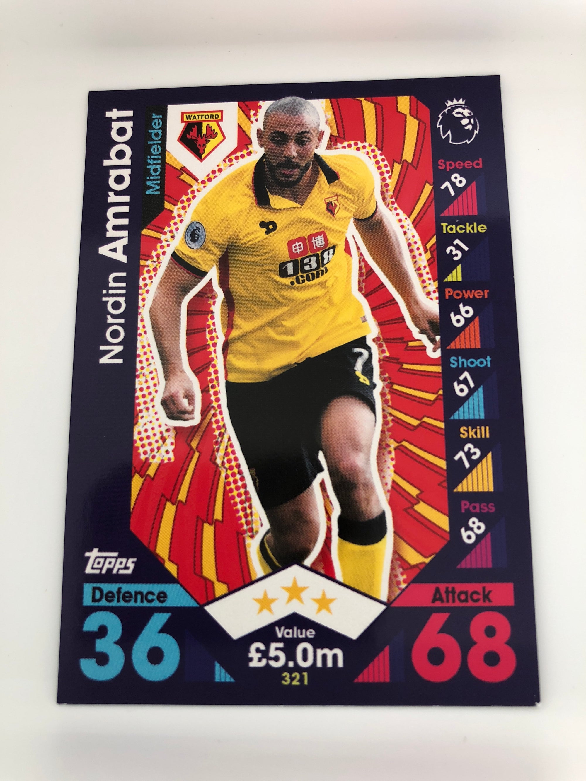 321. NORDIN AMRABAT - WATFORD