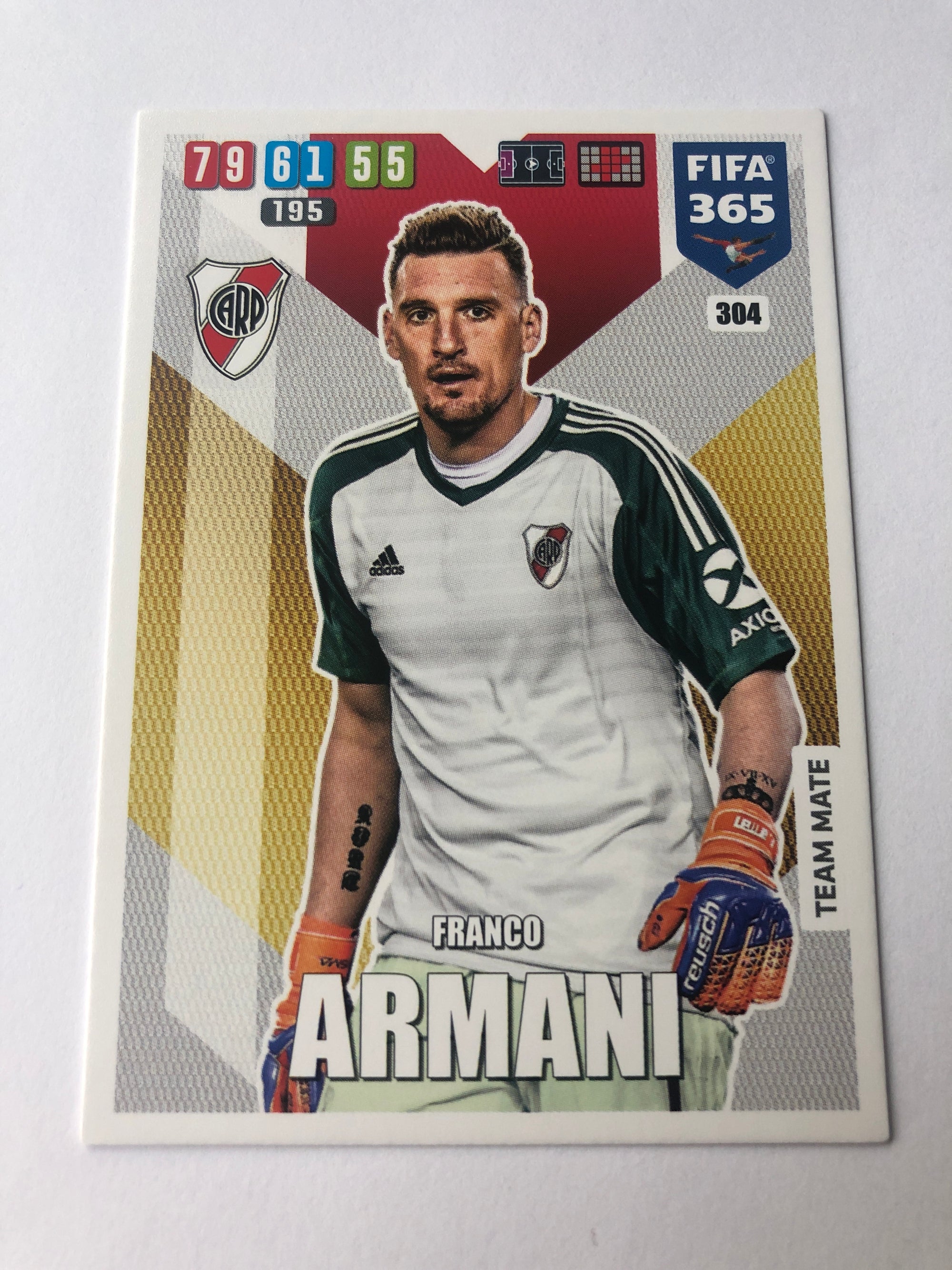 304. FRANCO ARMANI - RIVER PLATE - TEAM MATE