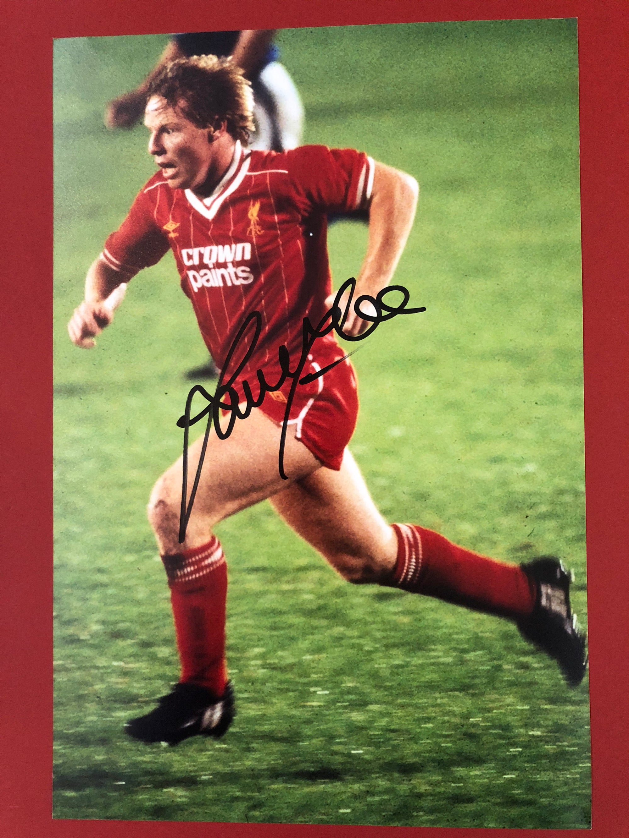 LIVERPOOL - SAMMY LEE - SIGNERT BILDE MED EKTEHETSBEVIS/COA