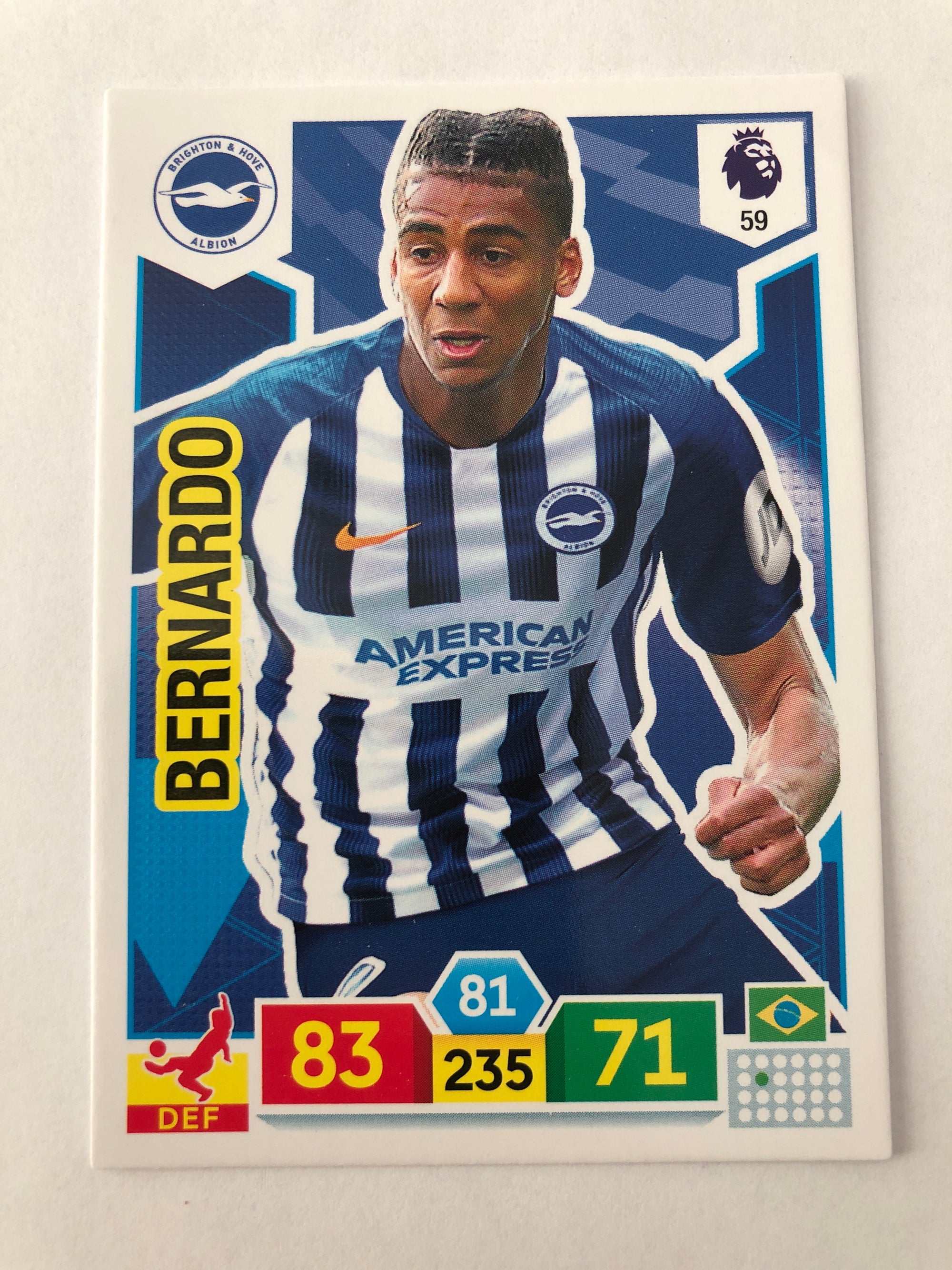 059. BERNARDO - BRIGHTON & HOVE