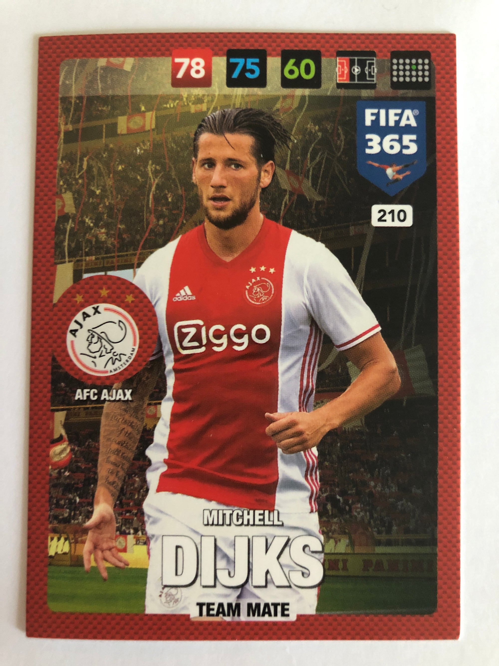 210. MITCHELL DIJKS - AFC AJAX - TEAM MATE